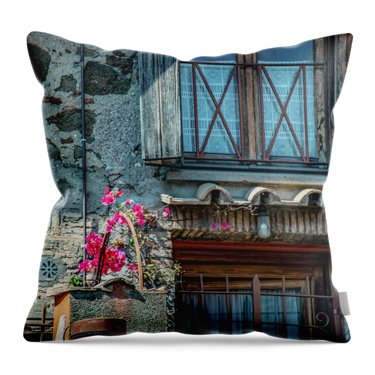 Italia Throw Pillow featuring the photograph A Place by Joseph Yarbrough