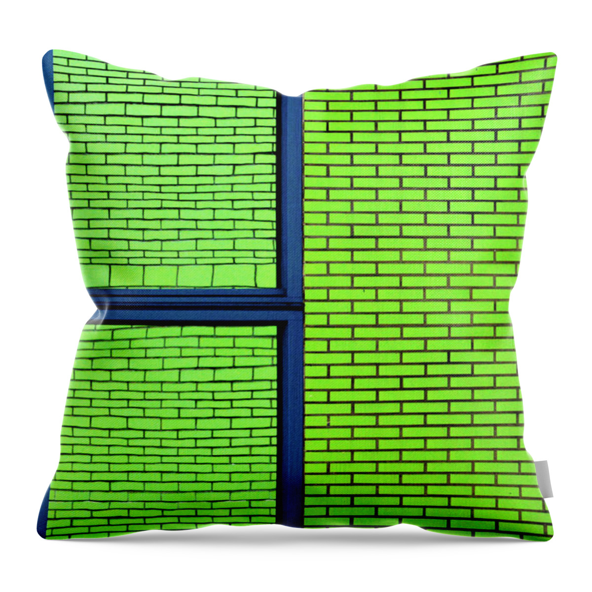 Reflection Throw Pillow featuring the photograph Abstritecture 10 by Stuart Allen