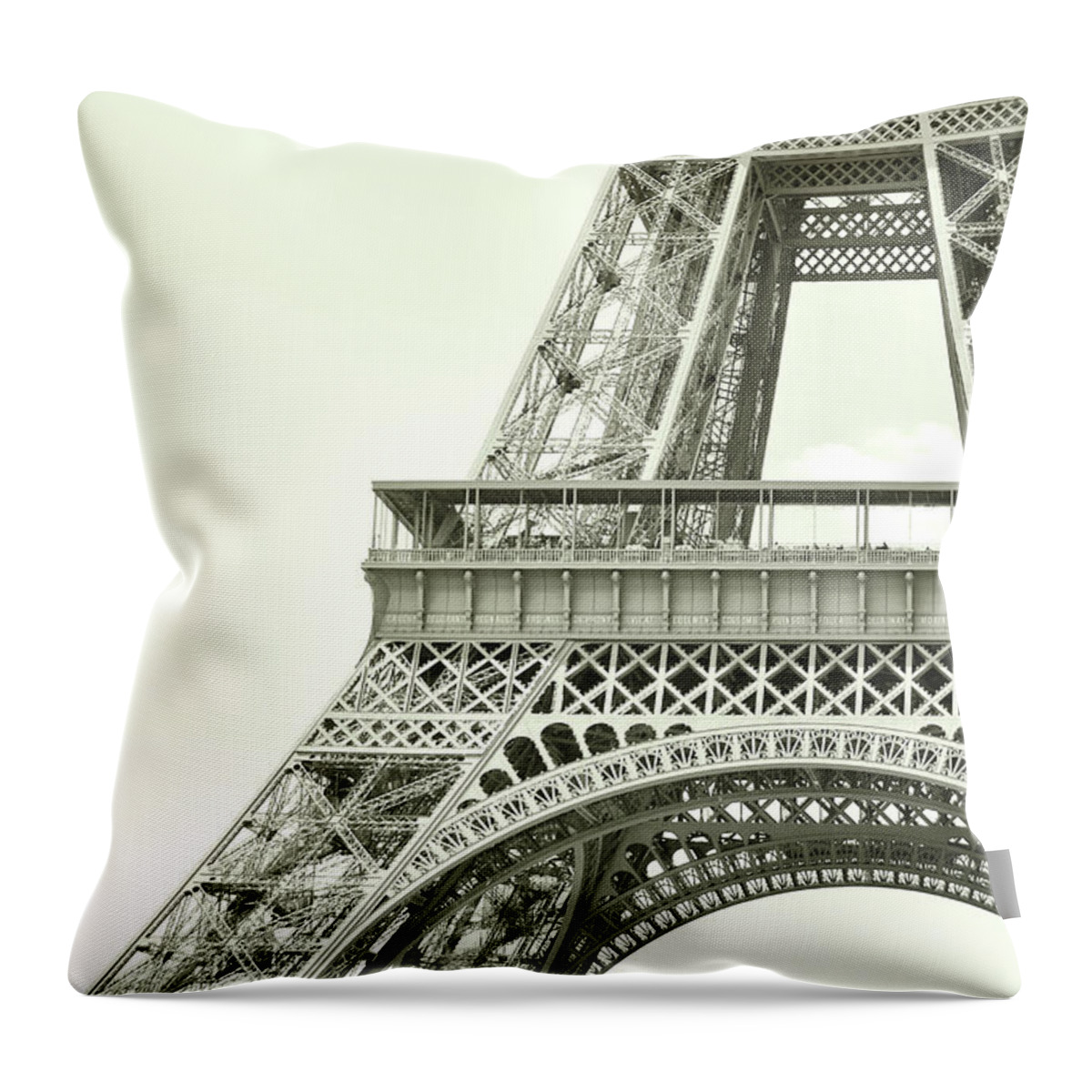 1887 Throw Pillow featuring the photograph Altitude 95 Grunge by JAMART Photography