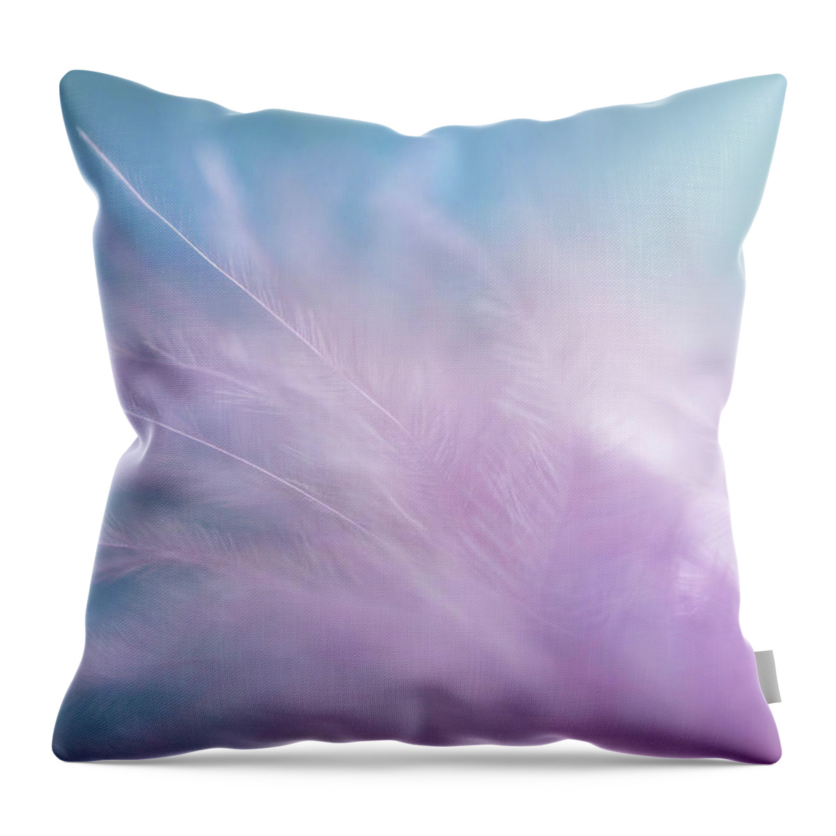 Jenny Rainbow Fine Art Photography Throw Pillow featuring the photograph Angels Flight Series. Tenderness by Jenny Rainbow