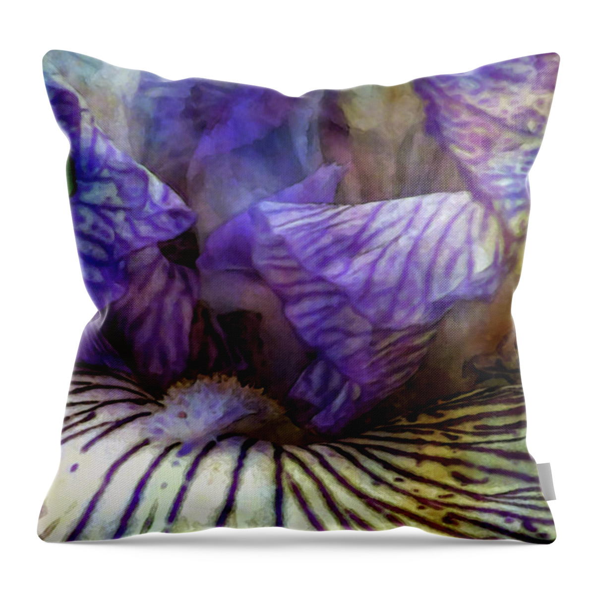 Impressionist Throw Pillow featuring the photograph Another Reality 0255 IDP_3 by Steven Ward