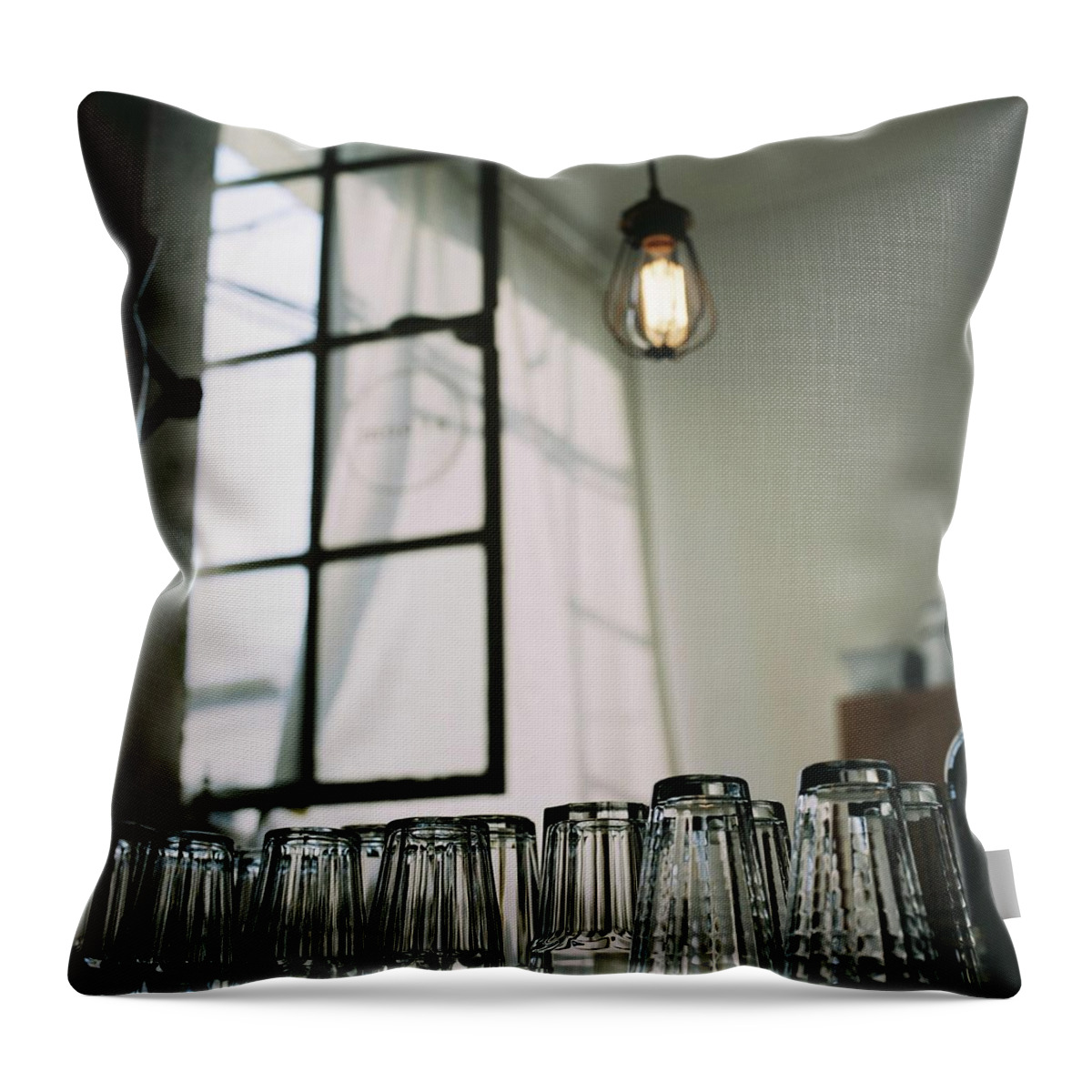 Tranquility Throw Pillow featuring the photograph Aroom Coffee by 200