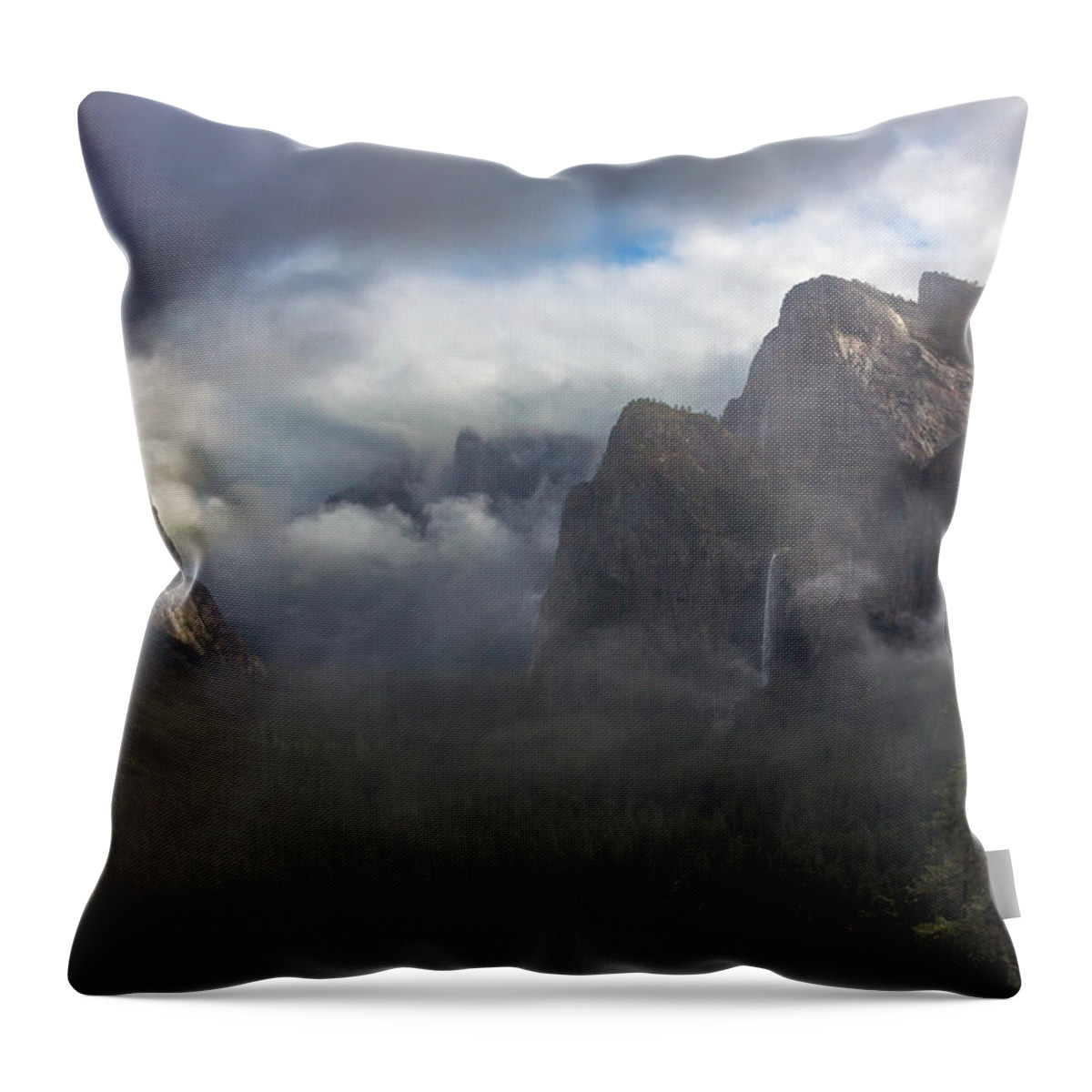 Tranquility Throw Pillow featuring the photograph Atmosphere by Ropelato Photography; Earthscapes