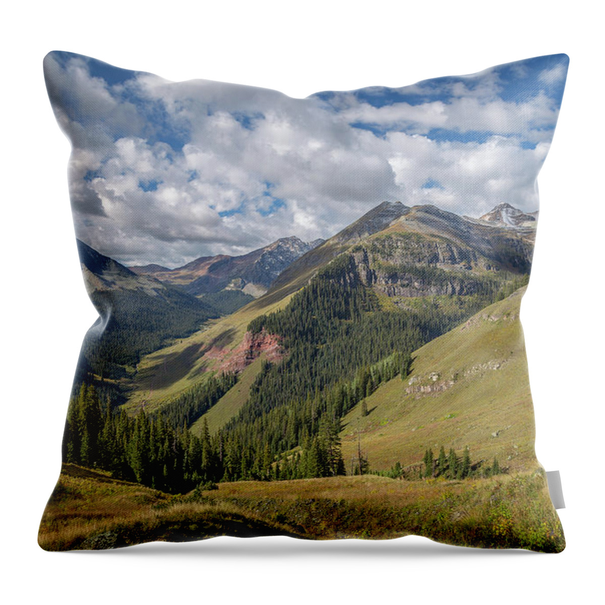 Clear Lake Throw Pillow featuring the photograph Awe-some Colorado by Jen Manganello