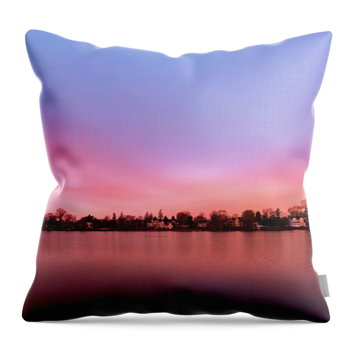 Rainbow Throw Pillow featuring the photograph Babylon Rainbow by Sean Mills
