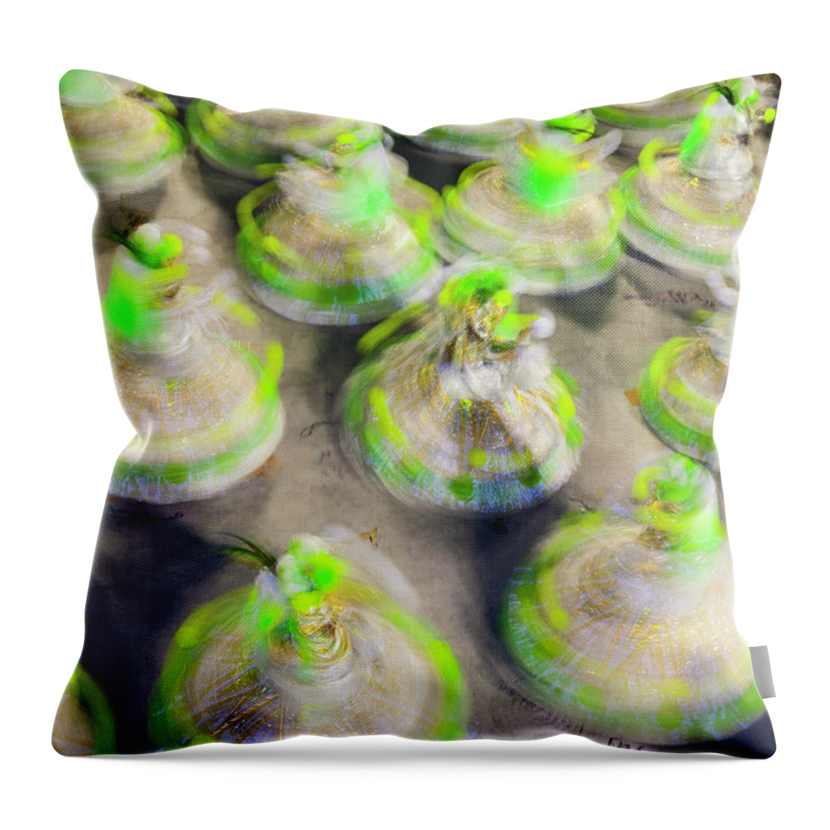 People Throw Pillow featuring the photograph Baianas Dancing, Carnival, Rio De by Stuart Dee