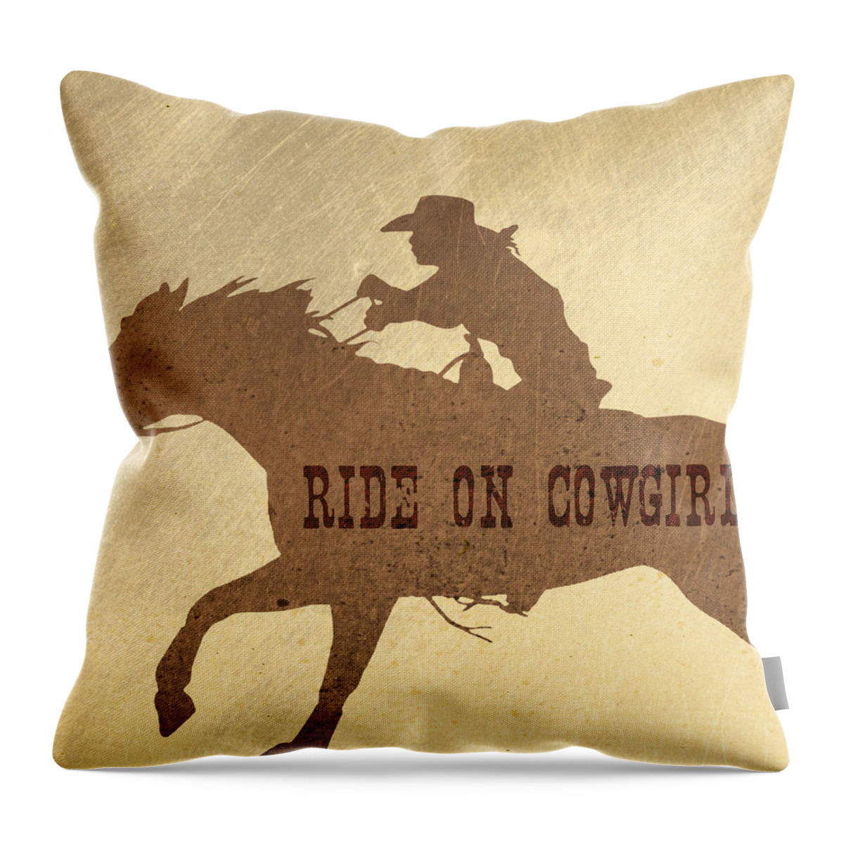 Ability Throw Pillow featuring the photograph Barrel Racer by Dressage Design