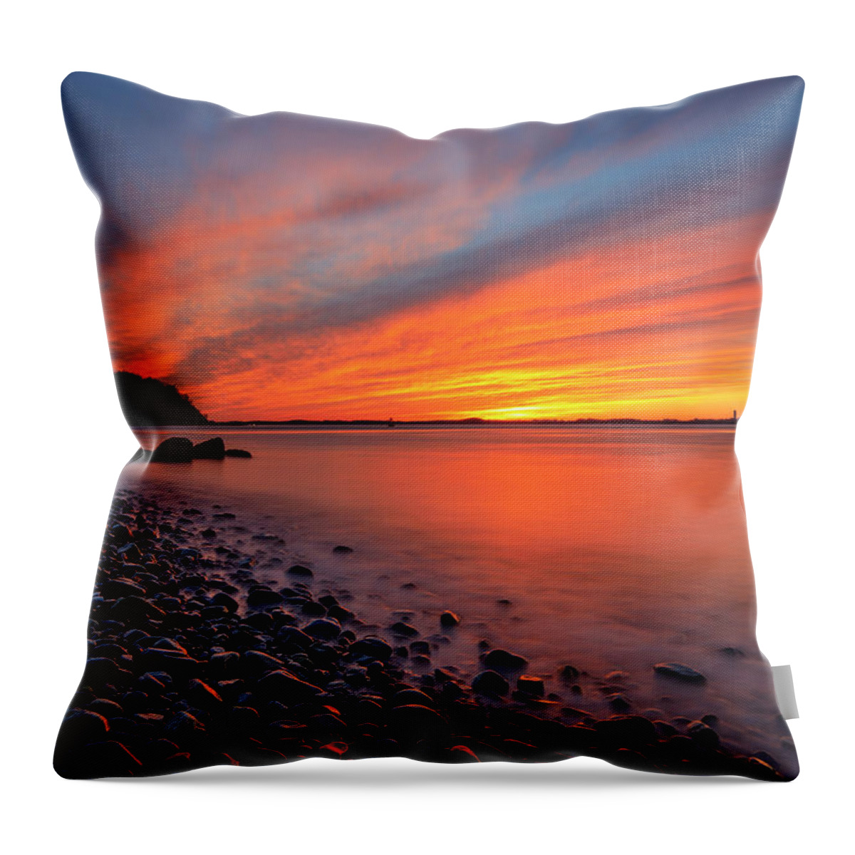 Hull Throw Pillow featuring the photograph Beach Fury by Rob Davies