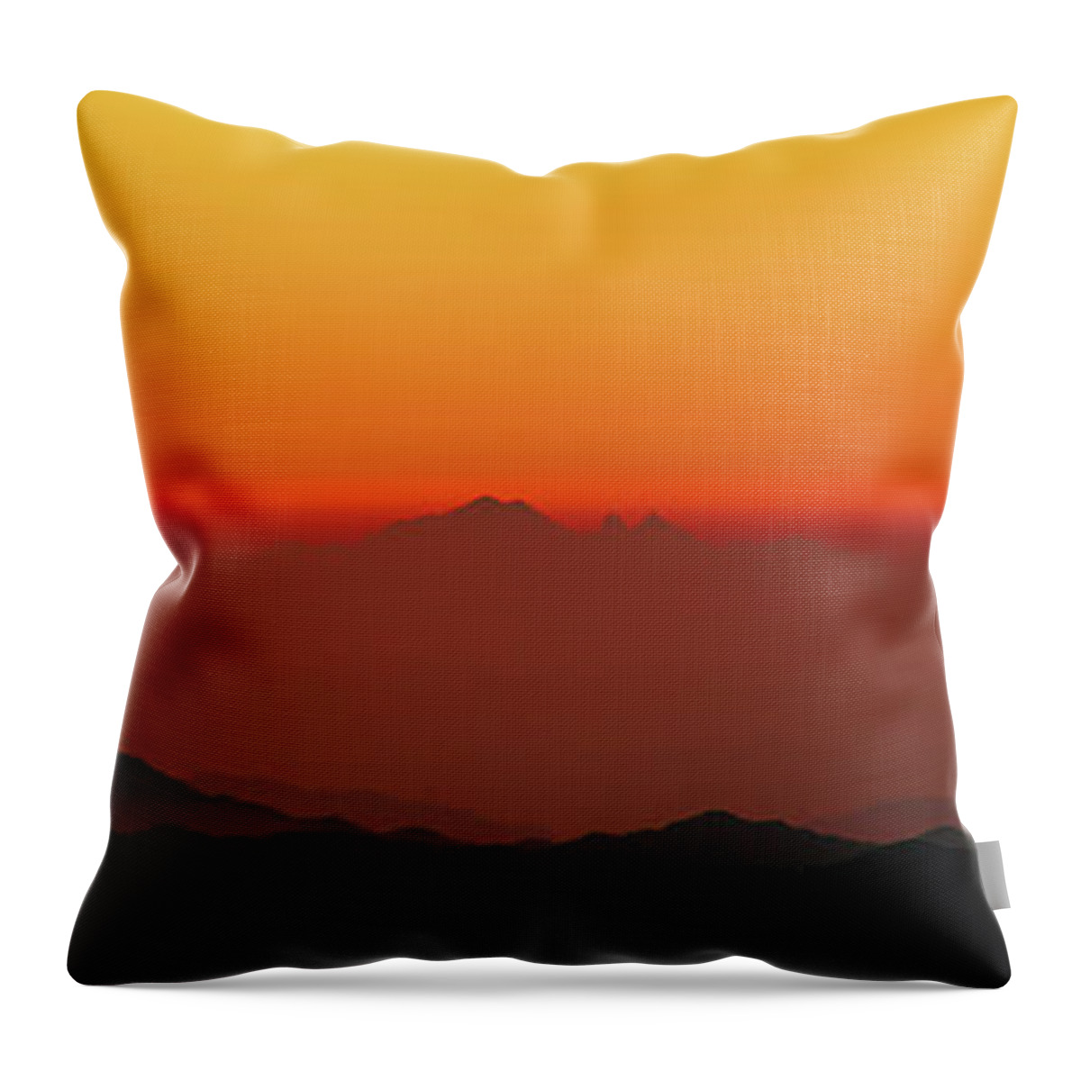Sunrise Throw Pillow featuring the photograph Before sunrise by Sun Travels