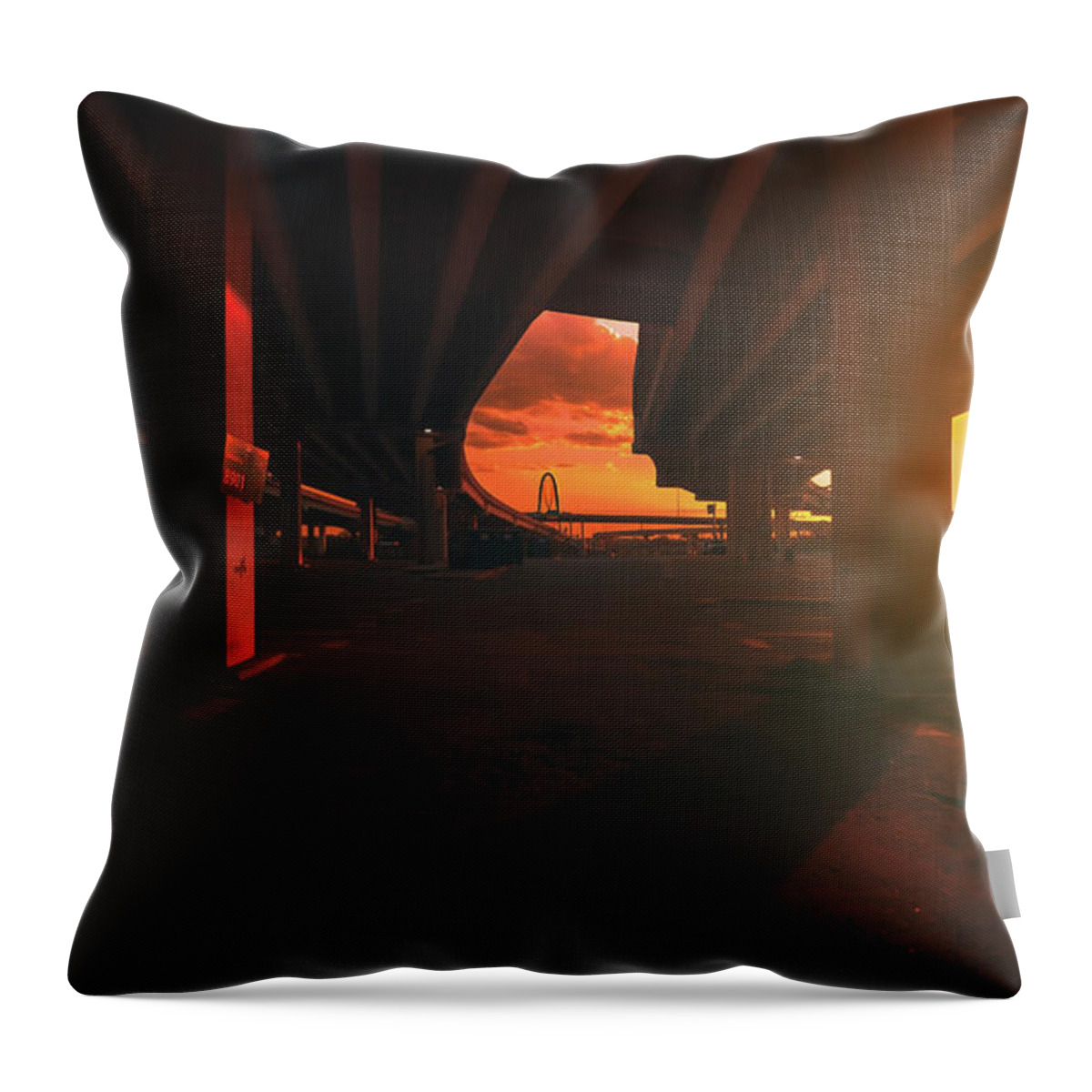 Broiler Throw Pillow featuring the photograph Broiler by Peter Hull