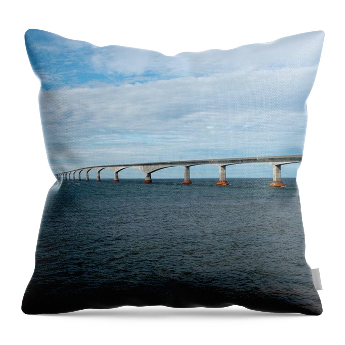Water's Edge Throw Pillow featuring the photograph Canada by Design Pics / Guy Heitmann