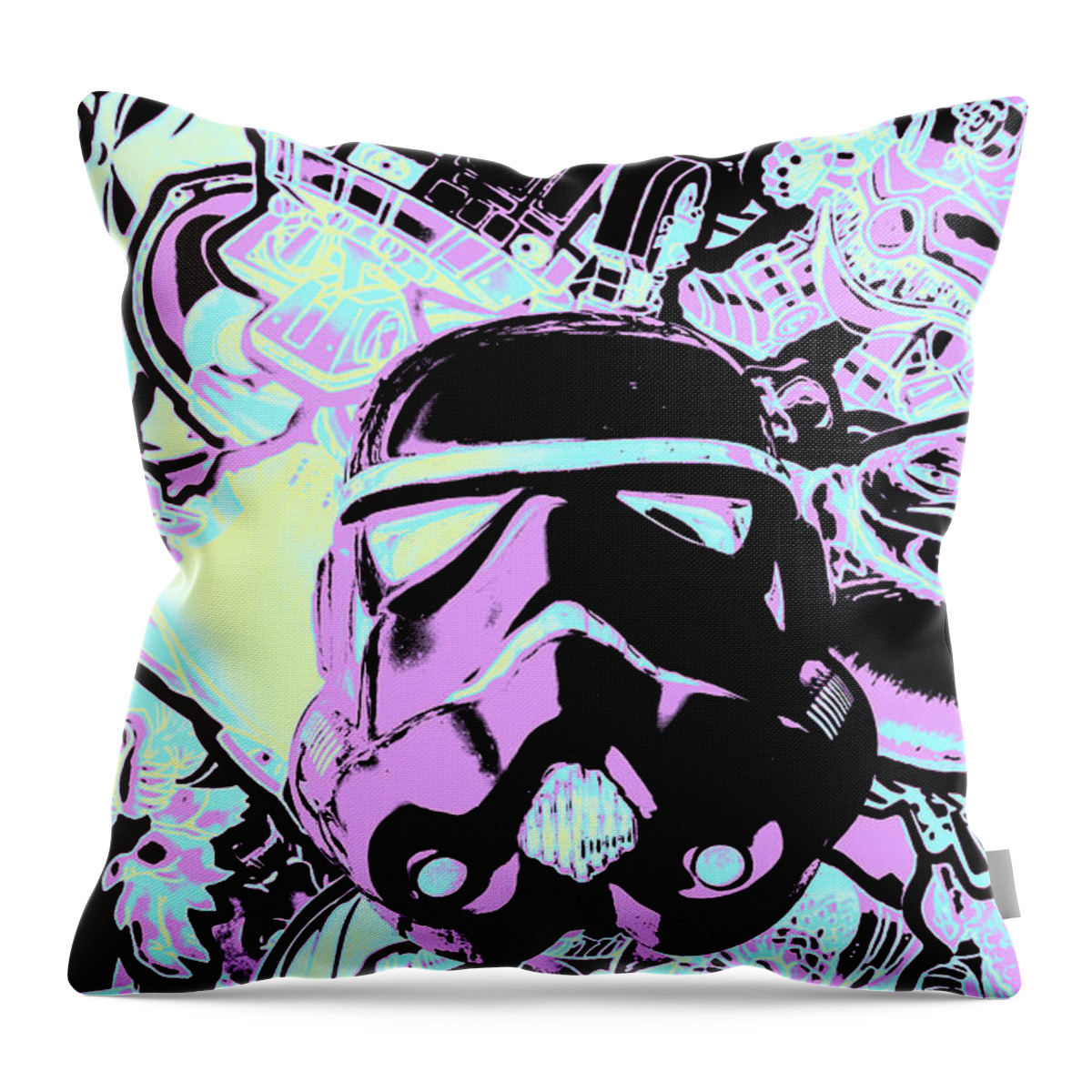 Star Wars Throw Pillow featuring the photograph Cinematic sci-fi by Jorgo Photography