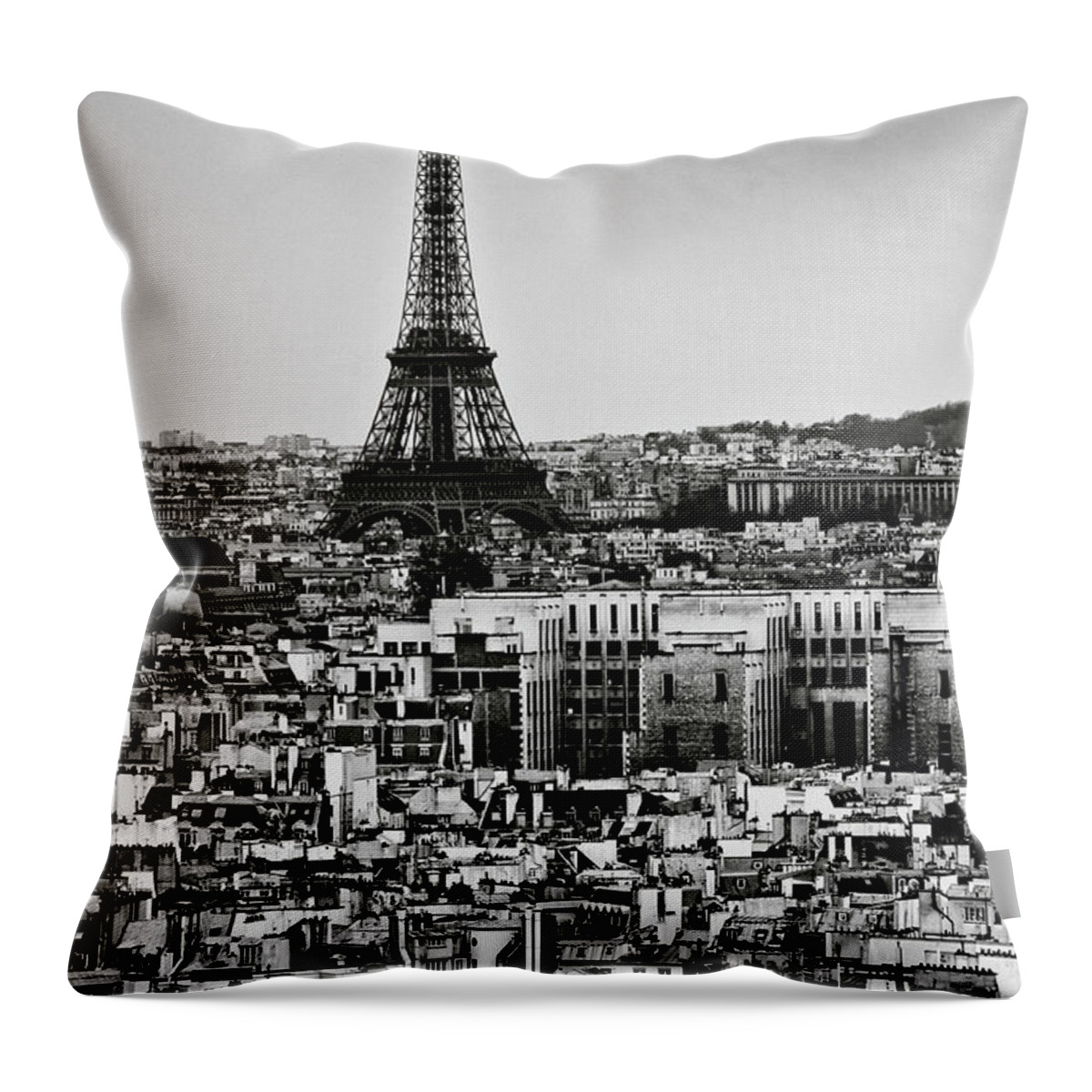 Outdoors Throw Pillow featuring the photograph Cityscape Of Paris by Sbk 20d Pictures