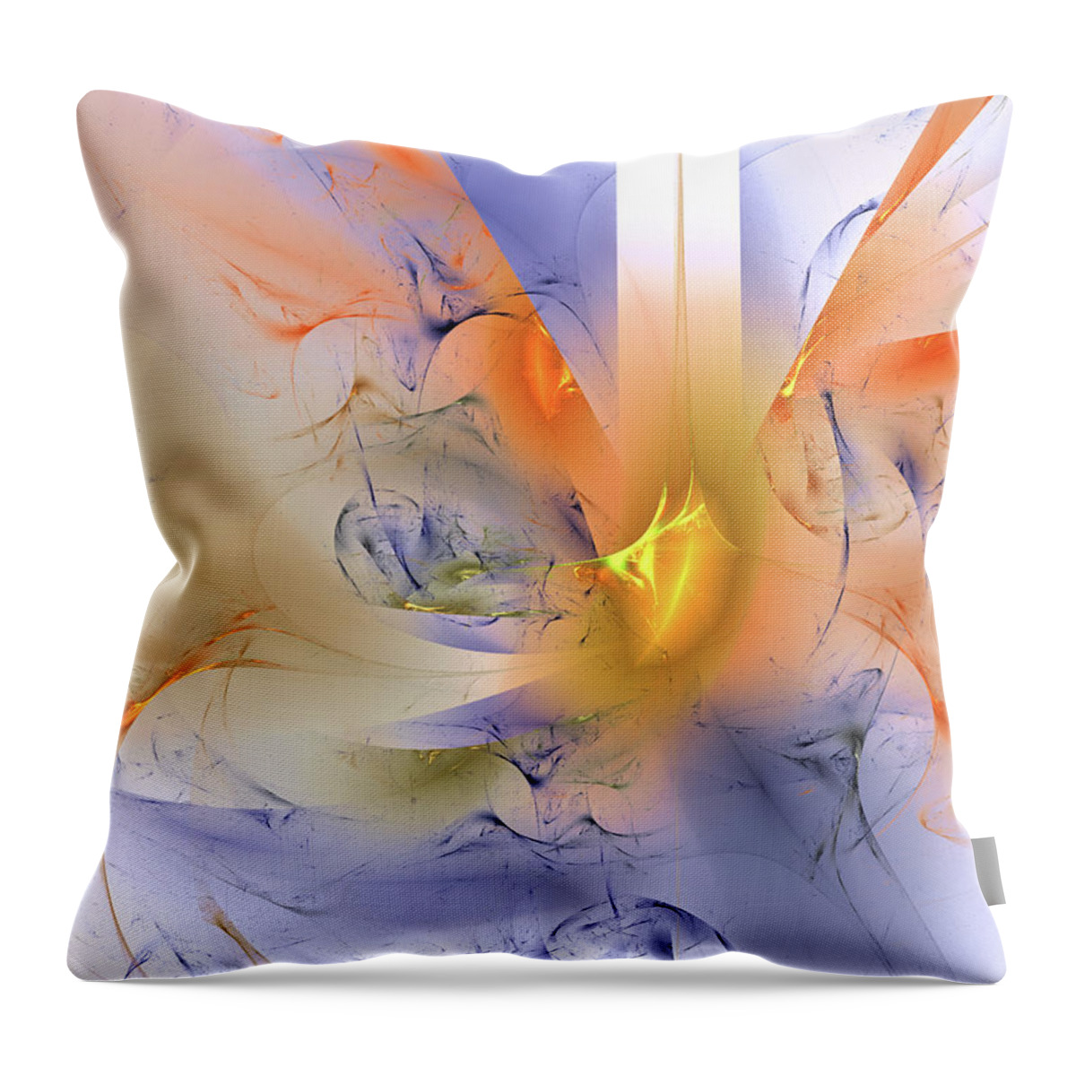 Art Throw Pillow featuring the digital art Close to Metal by Jeff Iverson