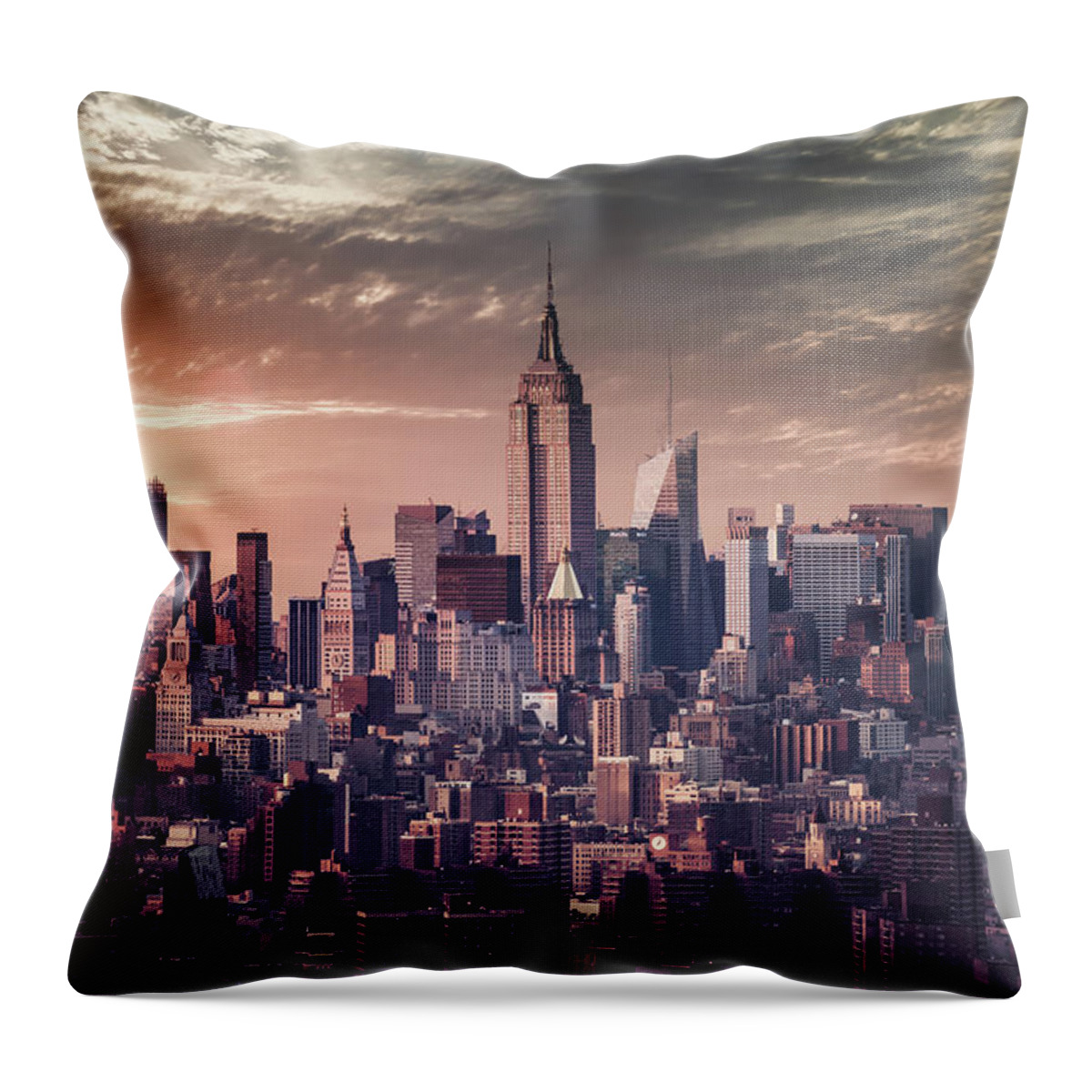 Outdoors Throw Pillow featuring the photograph Concrete Paradise by Aleks Ivic Visuals