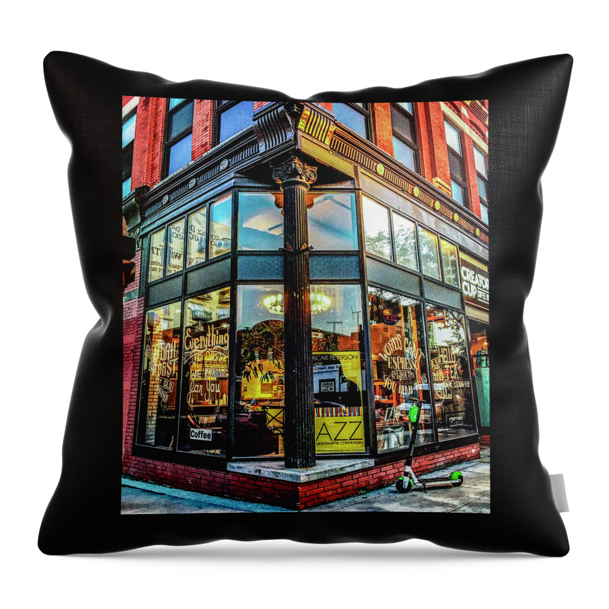 Creators Space Throw Pillow featuring the photograph Creators Space by David Ralph Johnson