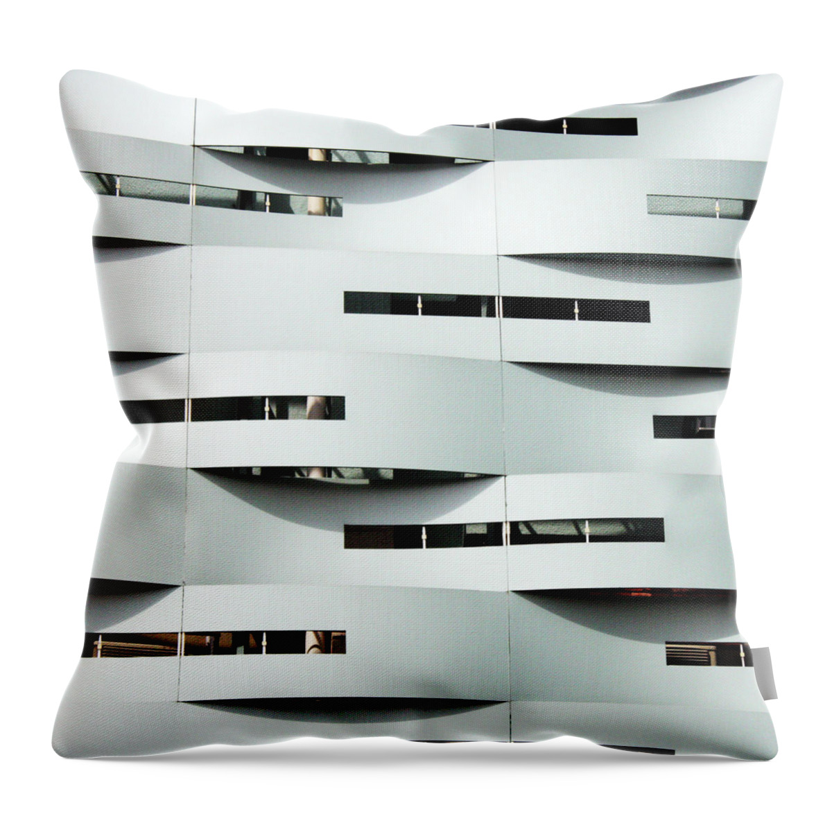 Curve Throw Pillow featuring the photograph Curvilinear by Neaz Ahmed