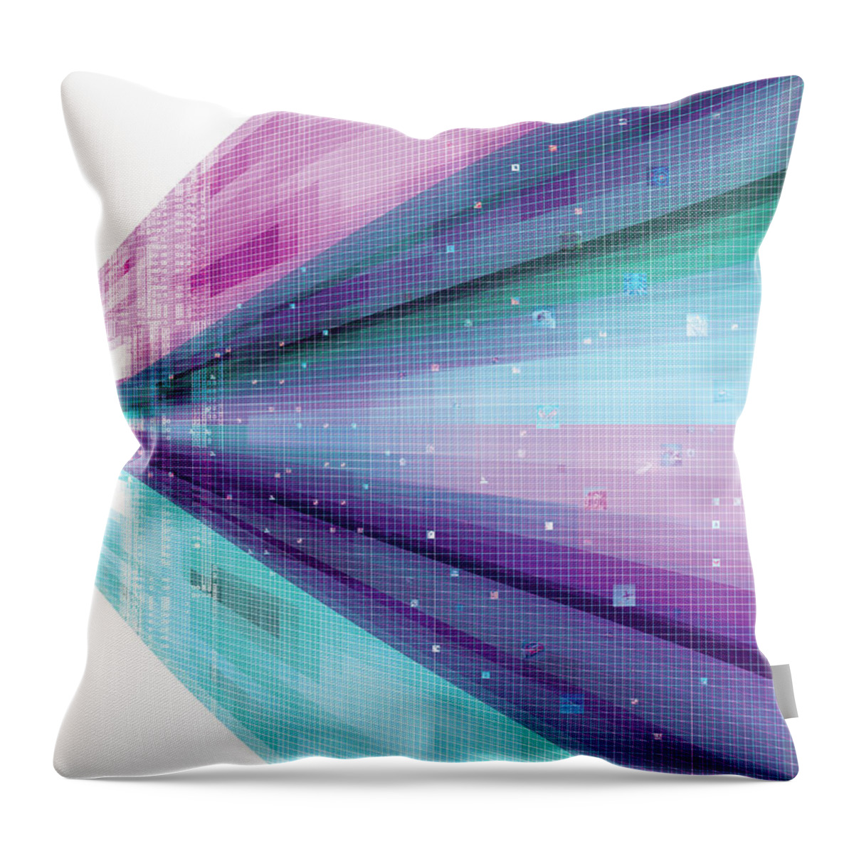 Rectangle Throw Pillow featuring the photograph Digital Design by Digital Vision.