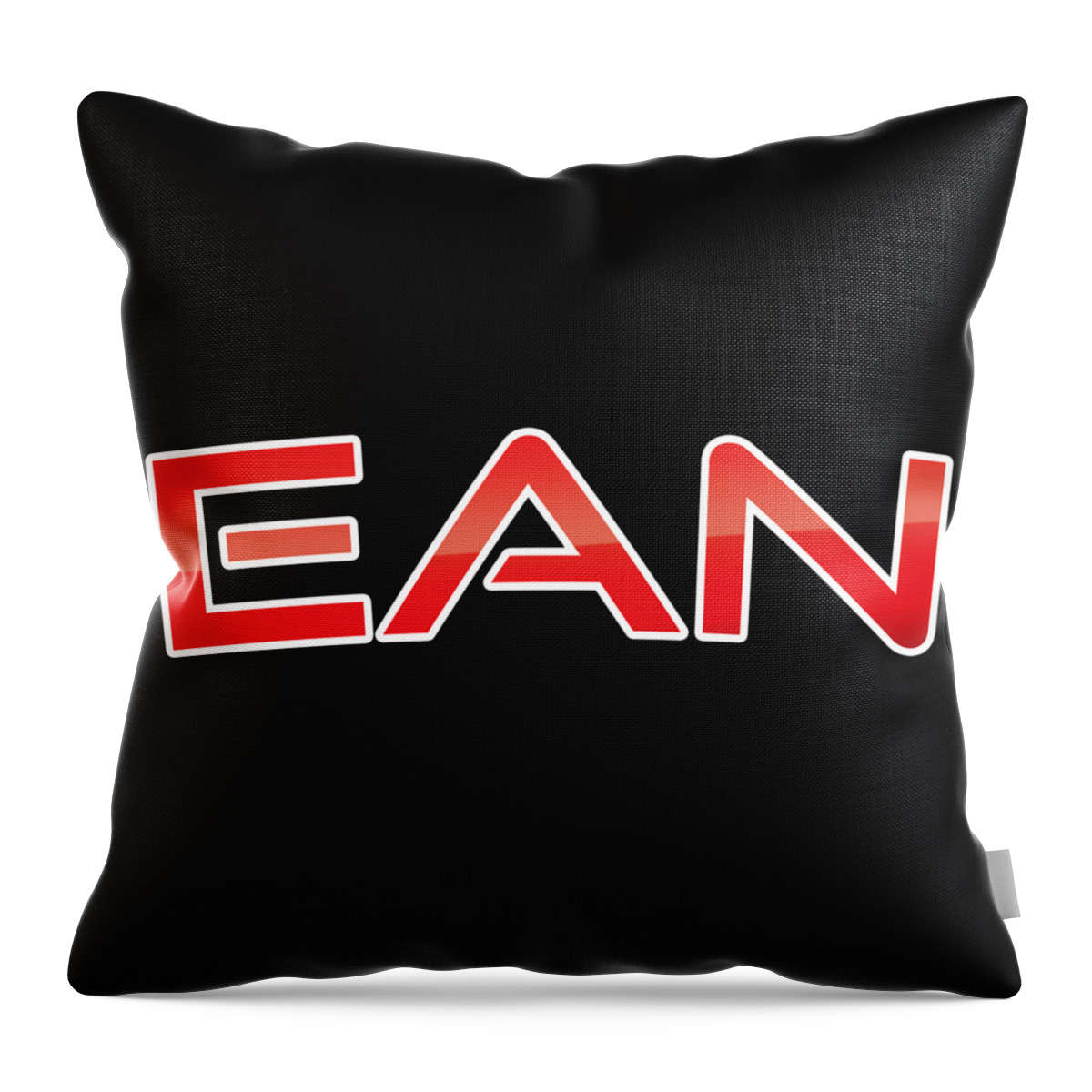 Ean Throw Pillow featuring the digital art Ean by TintoDesigns