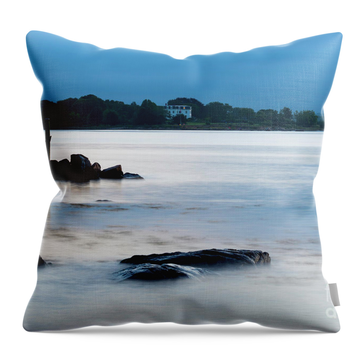 Atlantic Throw Pillow featuring the photograph Early by Joe Geraci
