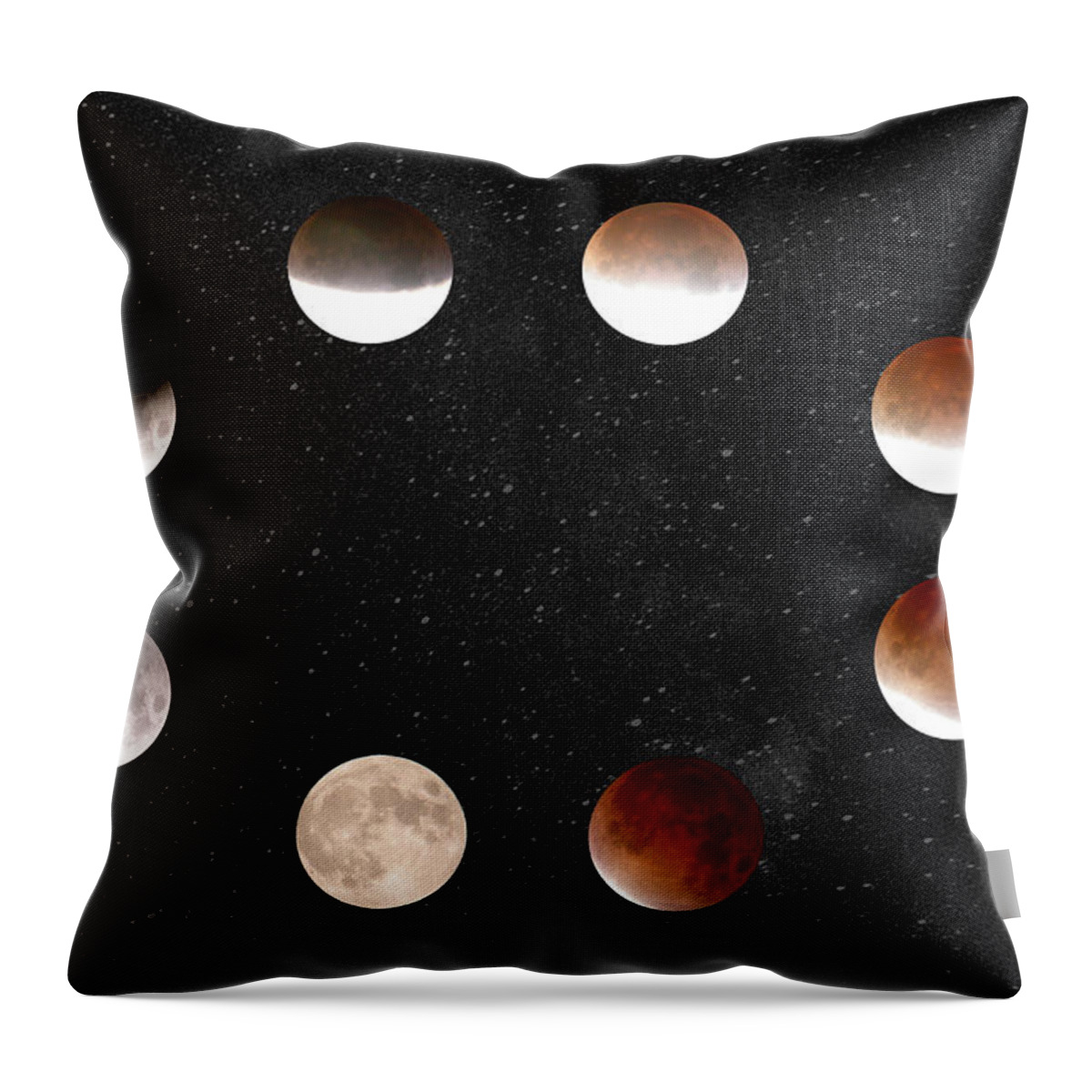 Outdoors Throw Pillow featuring the photograph Eclipse Of The Moon by Mike Meysner Photography