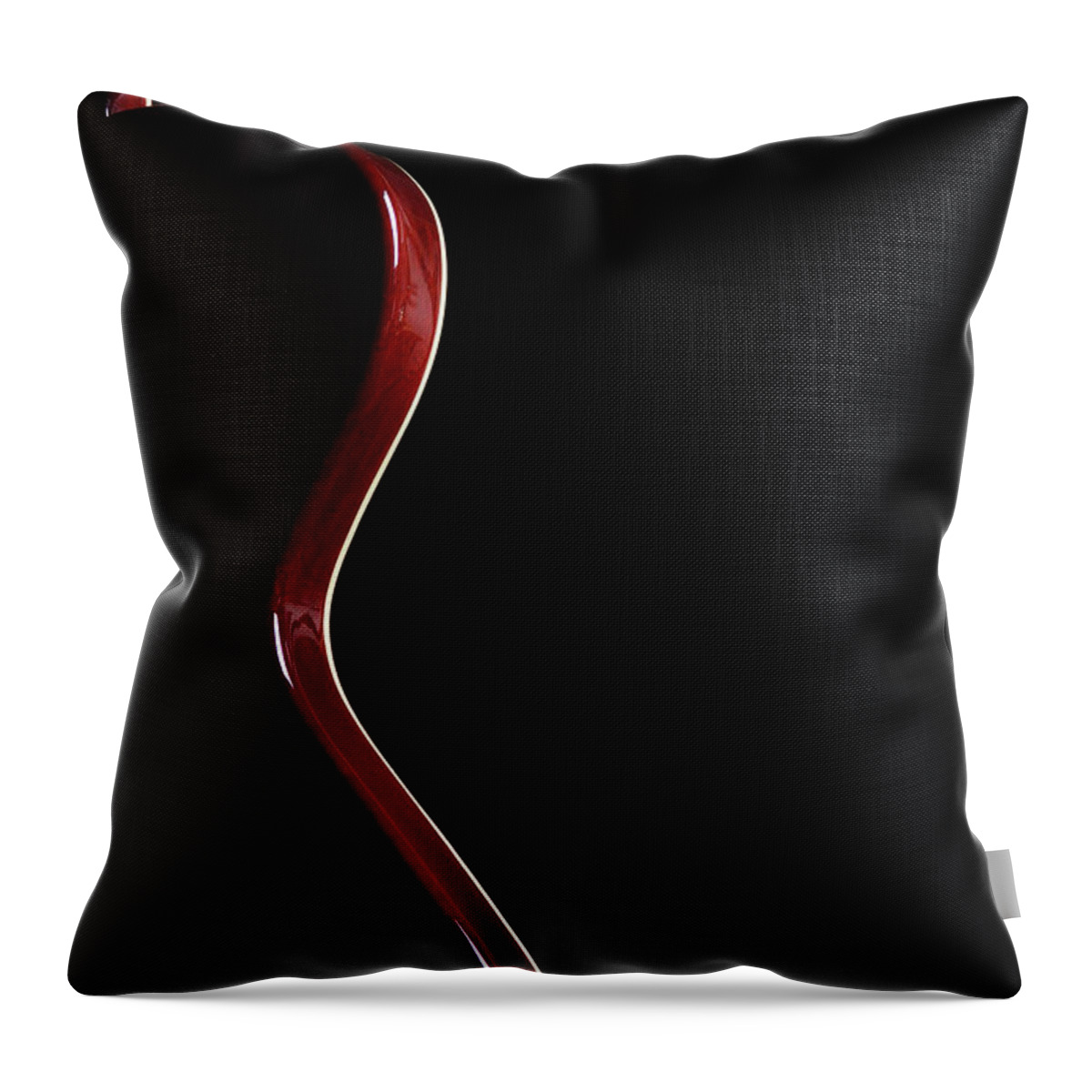 Rock Music Throw Pillow featuring the photograph Electric Countours by Dlewis33