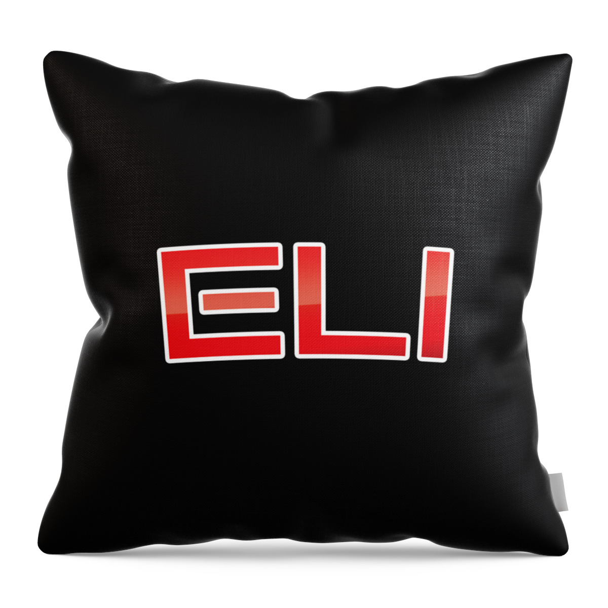 Eli Throw Pillow featuring the digital art Eli by TintoDesigns