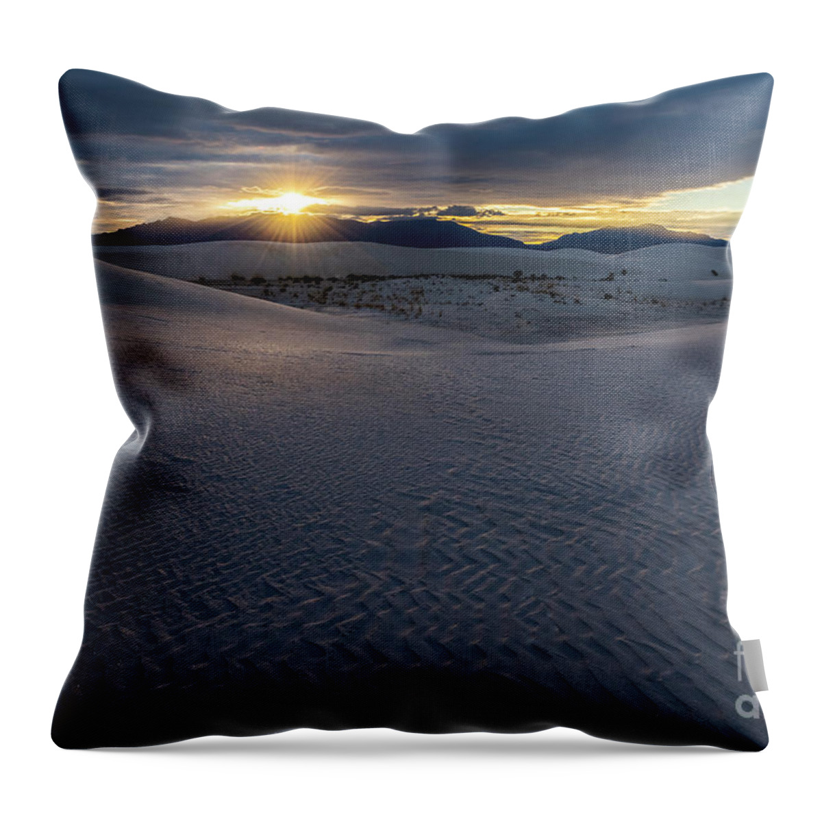 Sunsets Throw Pillow featuring the photograph Evening Glory by Sandra Bronstein