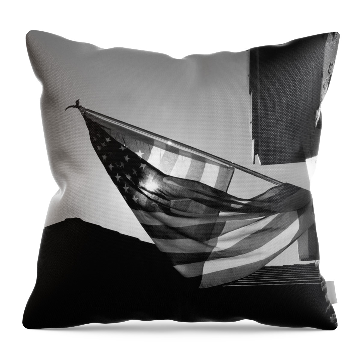 Filtered Sunlight Throw Pillow featuring the photograph Filtered Sunlight by Bill Tomsa