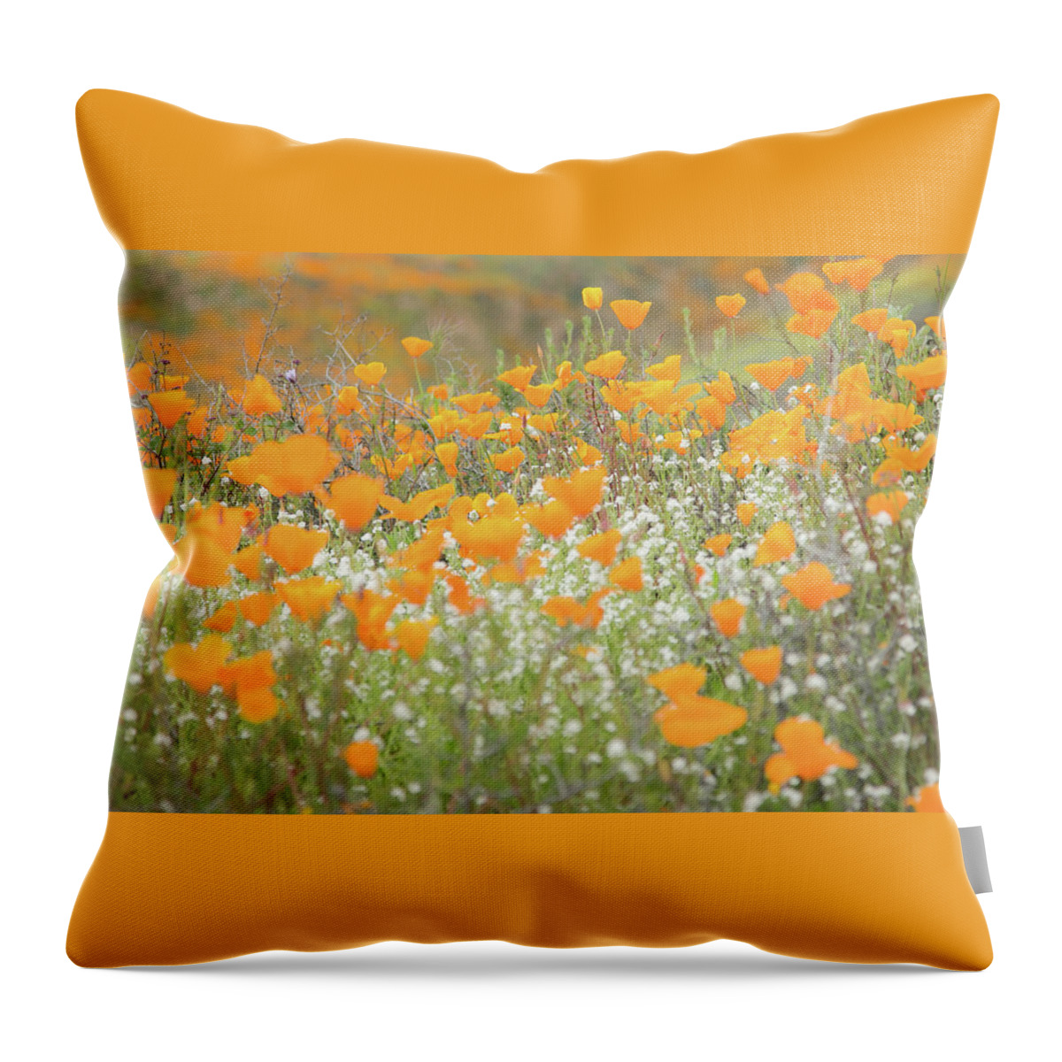 Flowers Throw Pillow featuring the photograph Flora by Ryan Weddle