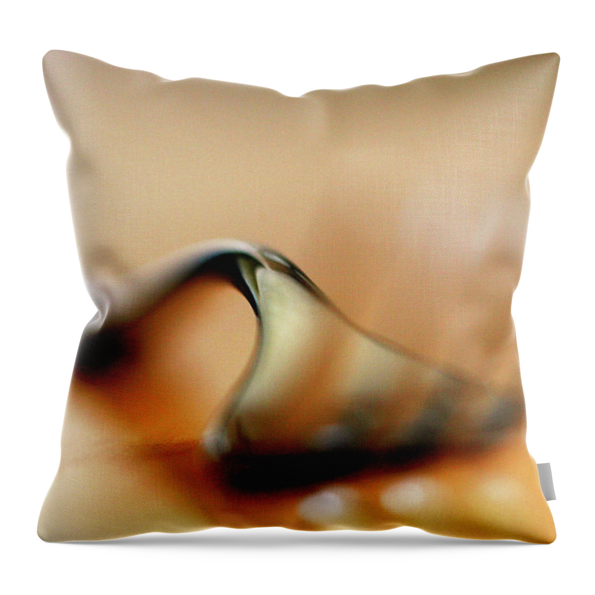 Single Object Throw Pillow featuring the photograph Fork It Over by Steven Brisson Photography