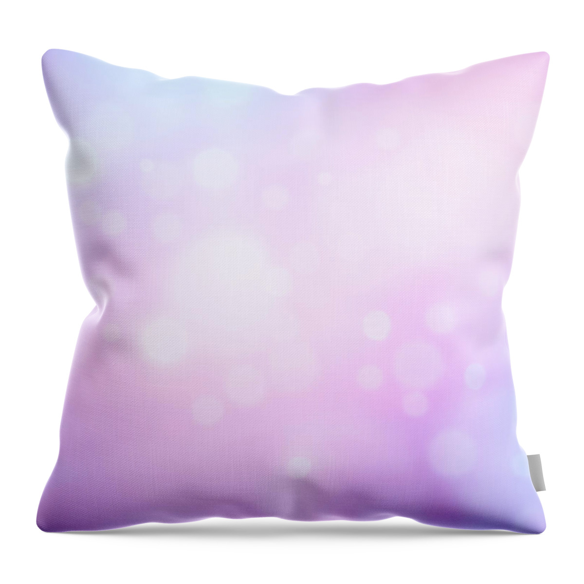Holiday Throw Pillow featuring the photograph Glowing Blue And Pink Abstract by Jeja