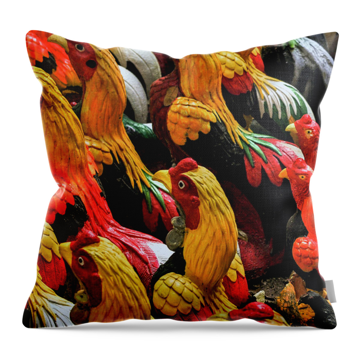 Tranquility Throw Pillow featuring the photograph Good Luck by Gabriel Perez