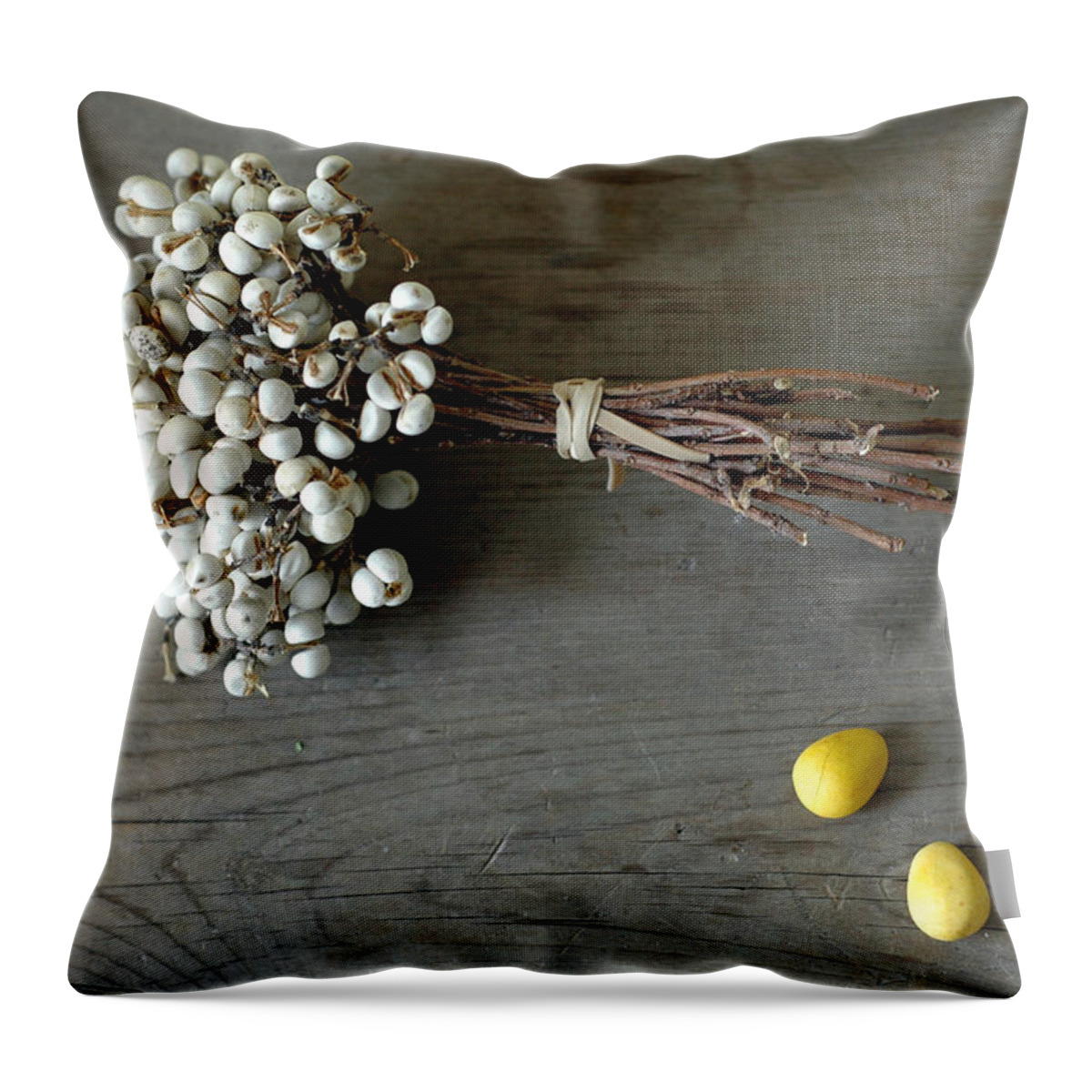 Easter Throw Pillow featuring the photograph Happy Easter by Jennifer Causey