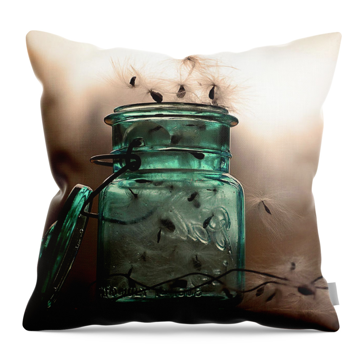Faith Throw Pillow featuring the photograph His Cup Runneth Over by Michelle Wermuth