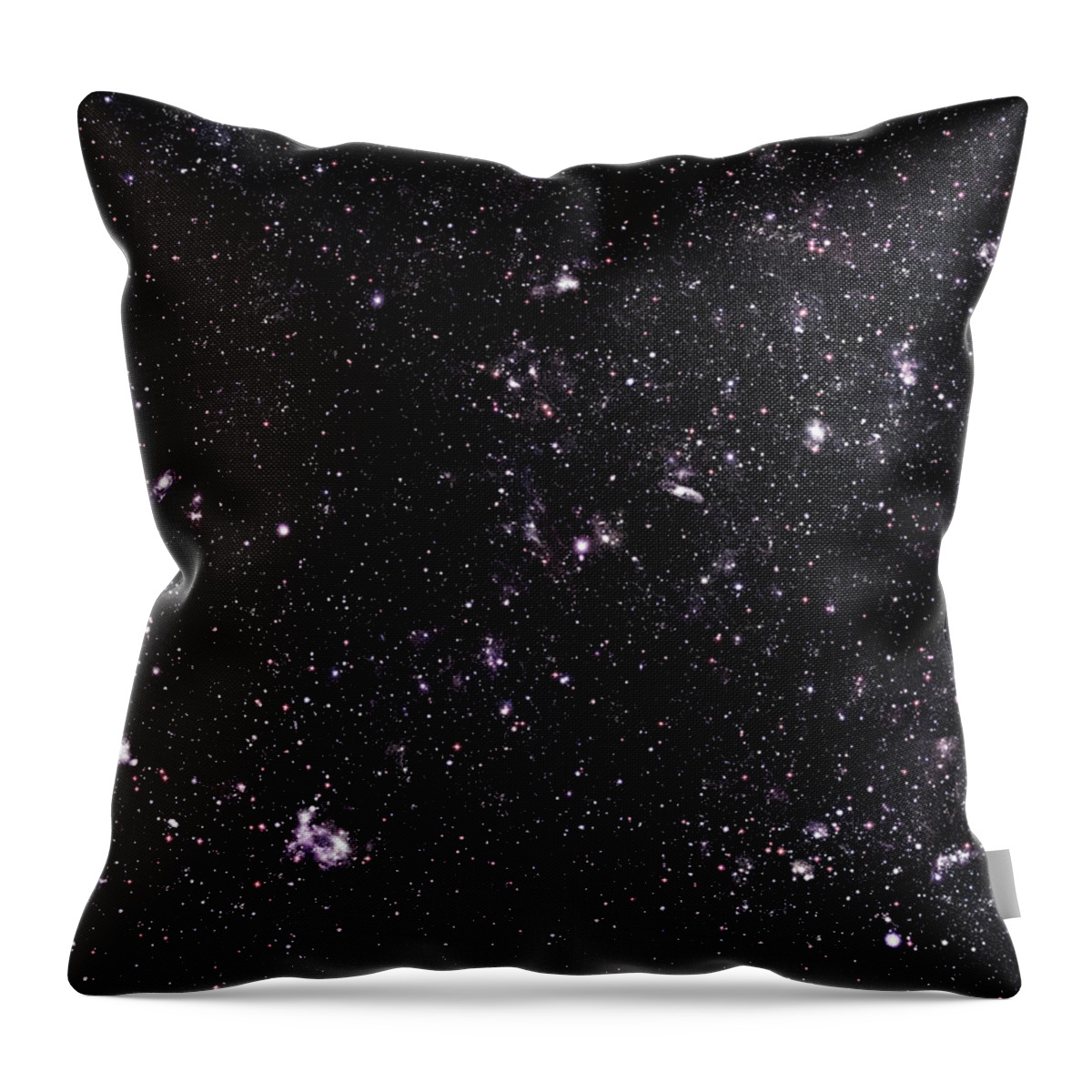 Galaxy Throw Pillow featuring the photograph Huge Space by Brainmaster