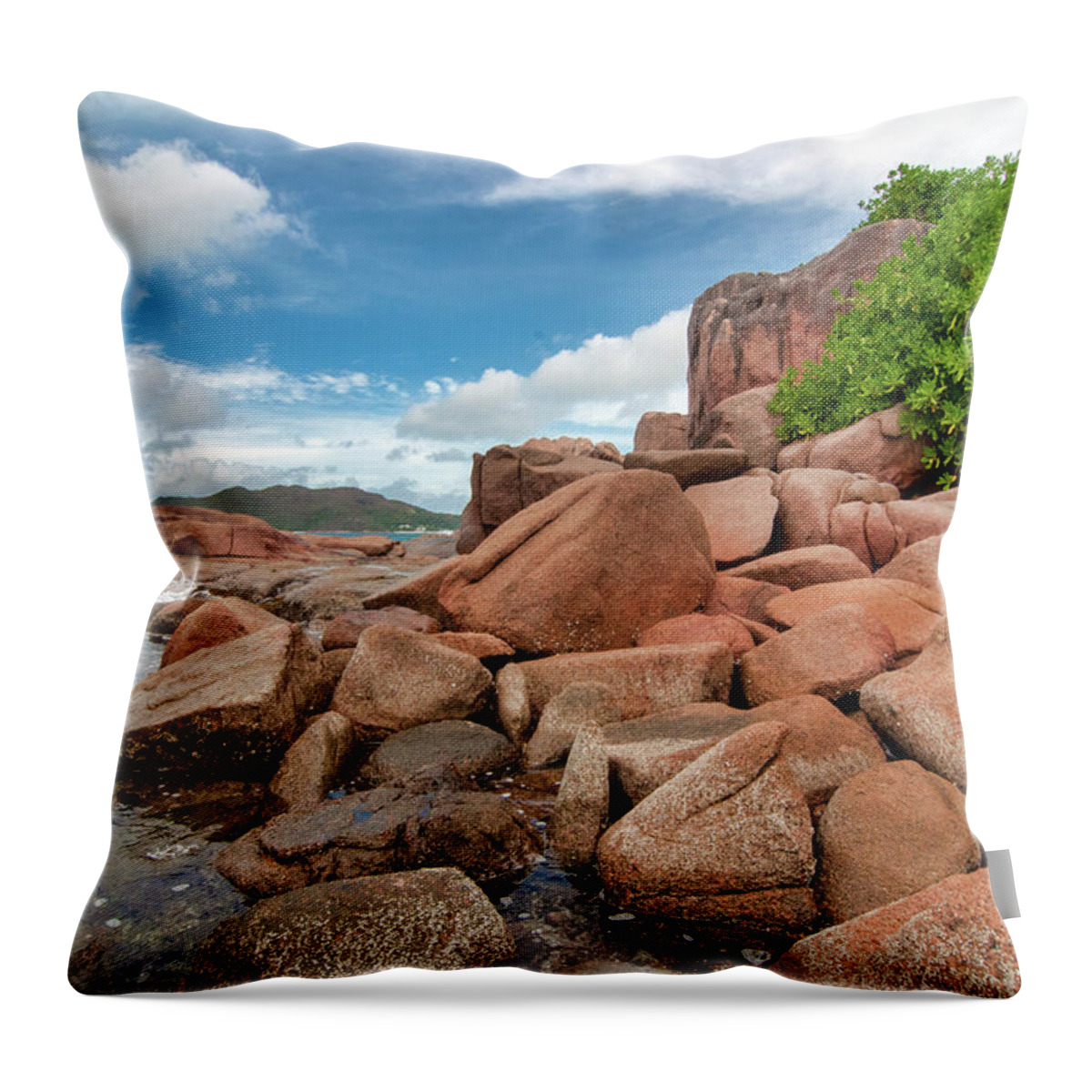 Ile Throw Pillow featuring the photograph Ile St. Pierre by Fabrizio Troiani