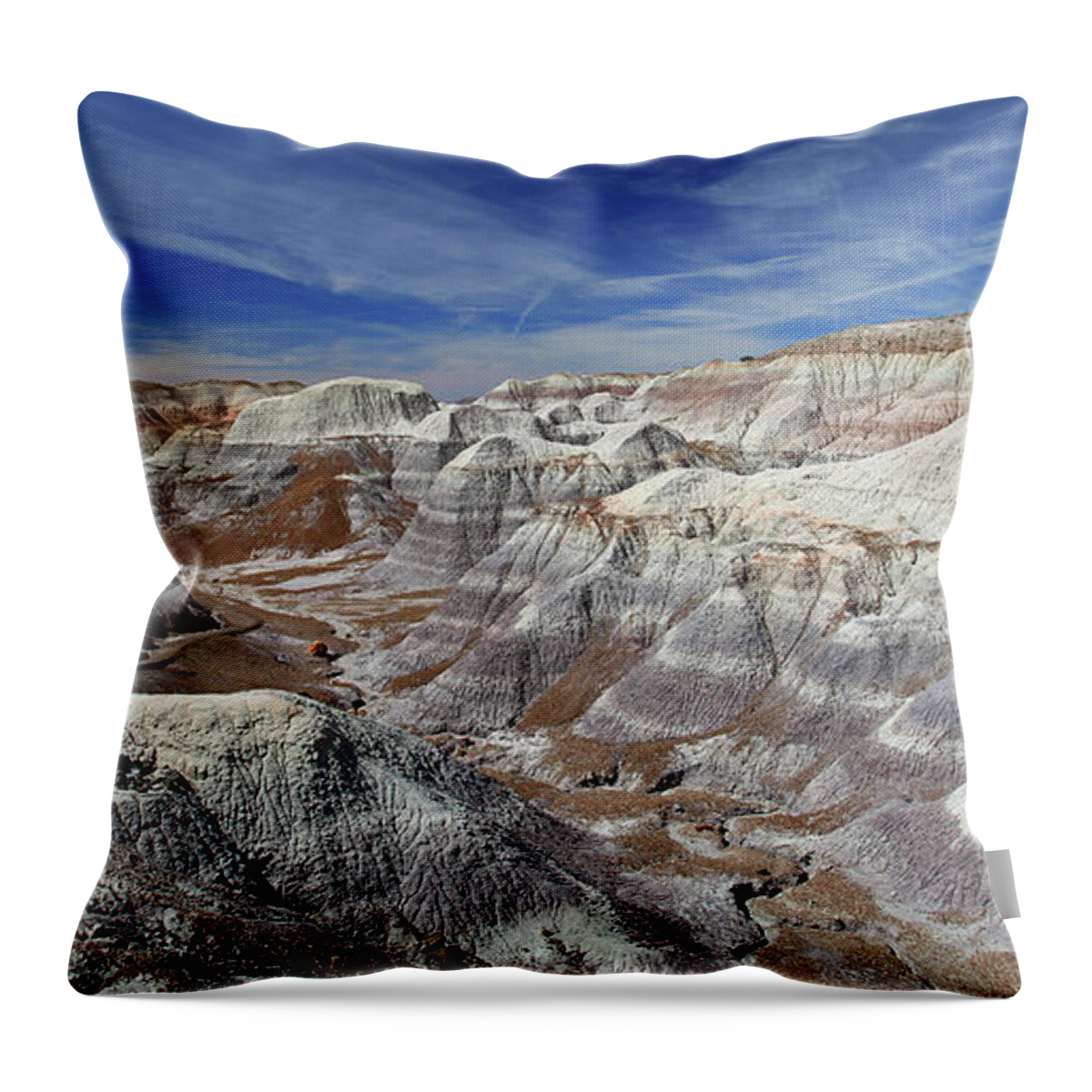 Arizona Throw Pillow featuring the photograph Into The Past by Gary Kaylor