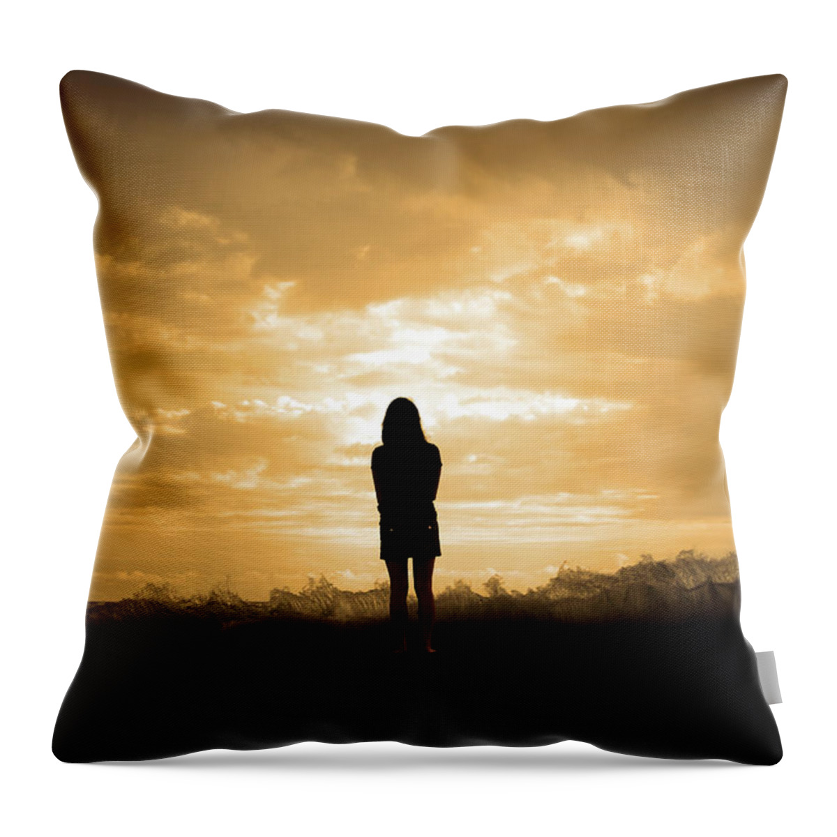 Scenics Throw Pillow featuring the photograph Kauai - Waimea River by Jonhortondesign