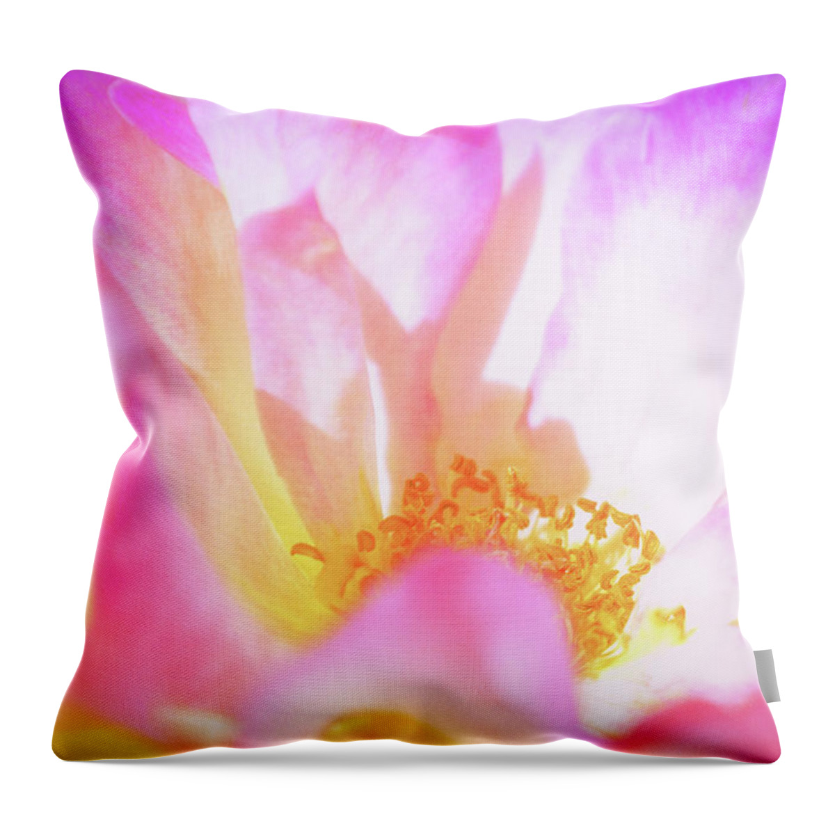 Garden Throw Pillow featuring the photograph Layers of Happiness by Becqi Sherman