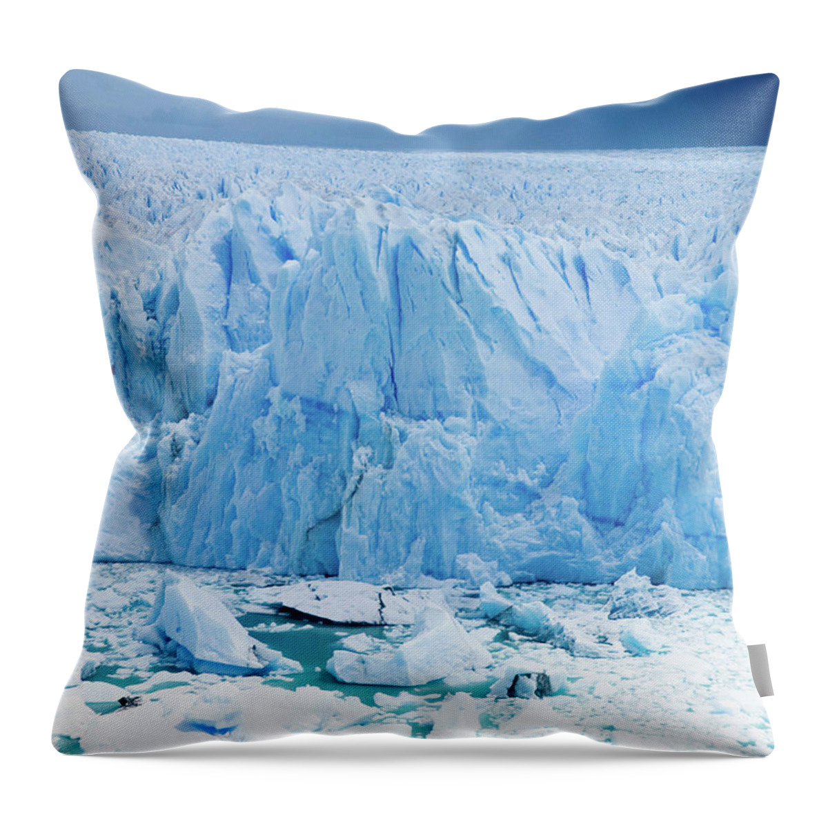 Estock Throw Pillow featuring the digital art Los Glaciares National Park by Rune Johansen