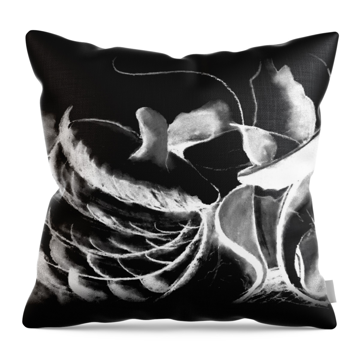 Viva Throw Pillow featuring the photograph Magic Mushrooms by VIVA Anderson