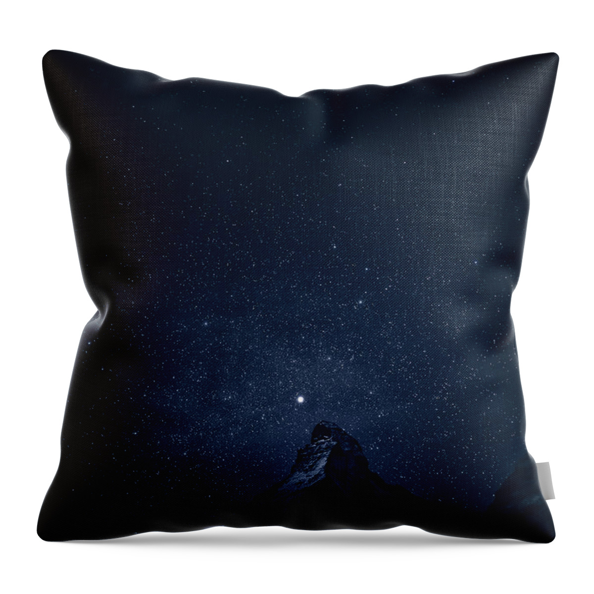 Switzerland Throw Pillow featuring the photograph Matterhorn Sterne by Robert Fawcett
