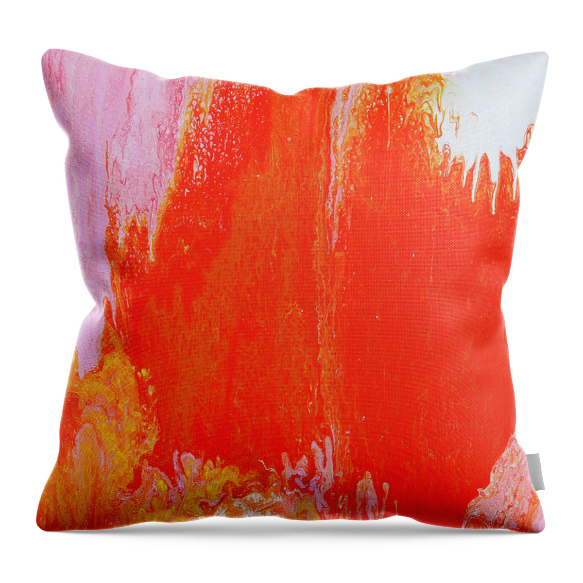 Fusionart Throw Pillow featuring the painting Mind Over Matter by Ralph White