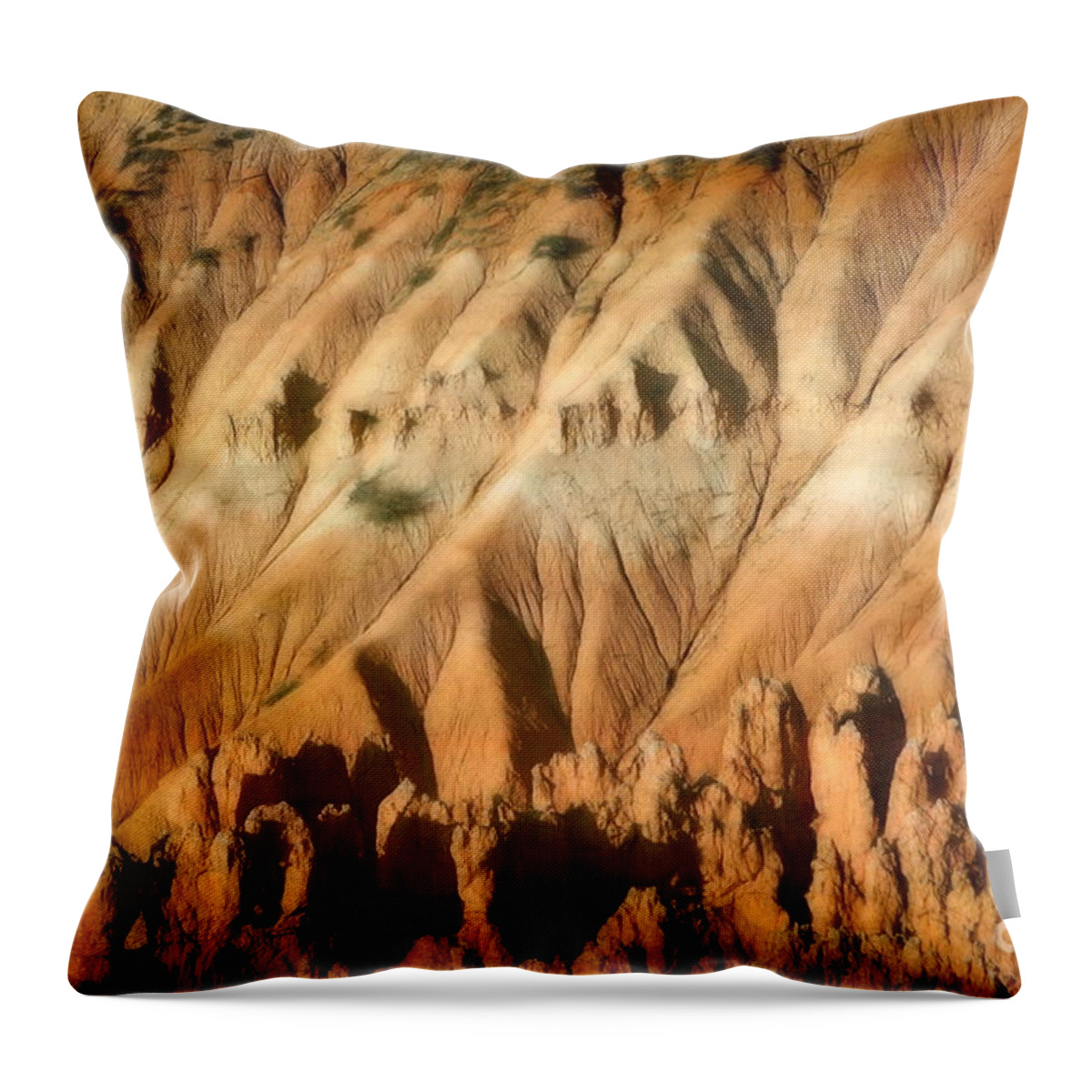 Bryce Canyon Throw Pillow featuring the photograph Nature For Your Eyes Bryce Canyon by Chuck Kuhn