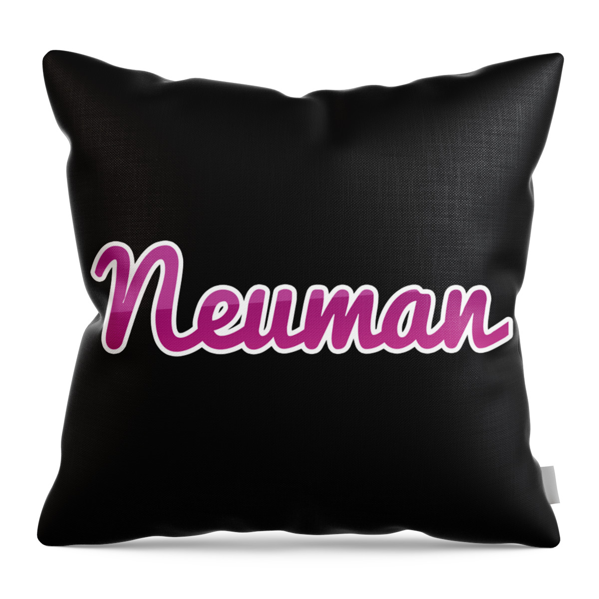 Neuman Throw Pillow featuring the digital art Neuman #Neuman by TintoDesigns