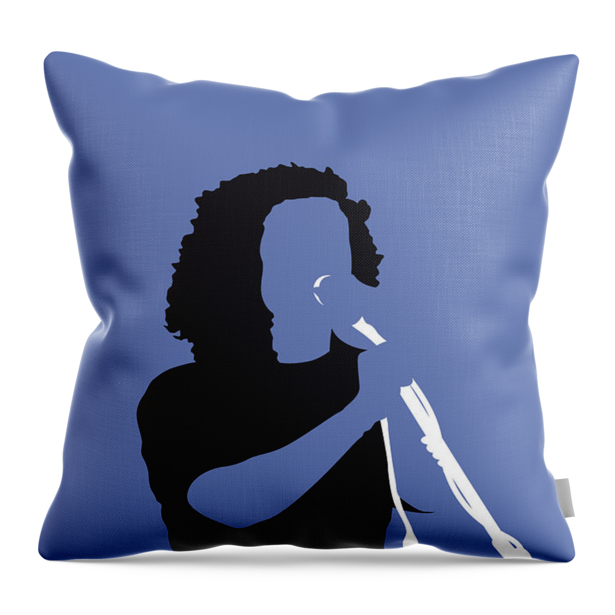 Tears Throw Pillow featuring the digital art No268 MY Tears for Fears Minimal Music poster by Chungkong Art