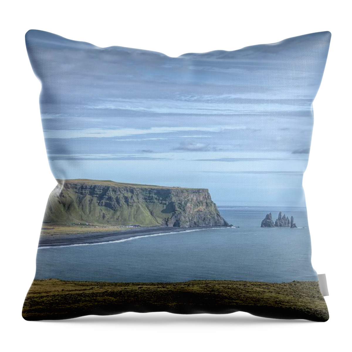 Nordic Throw Pillow featuring the photograph Nordic Landscape by Jim Cook