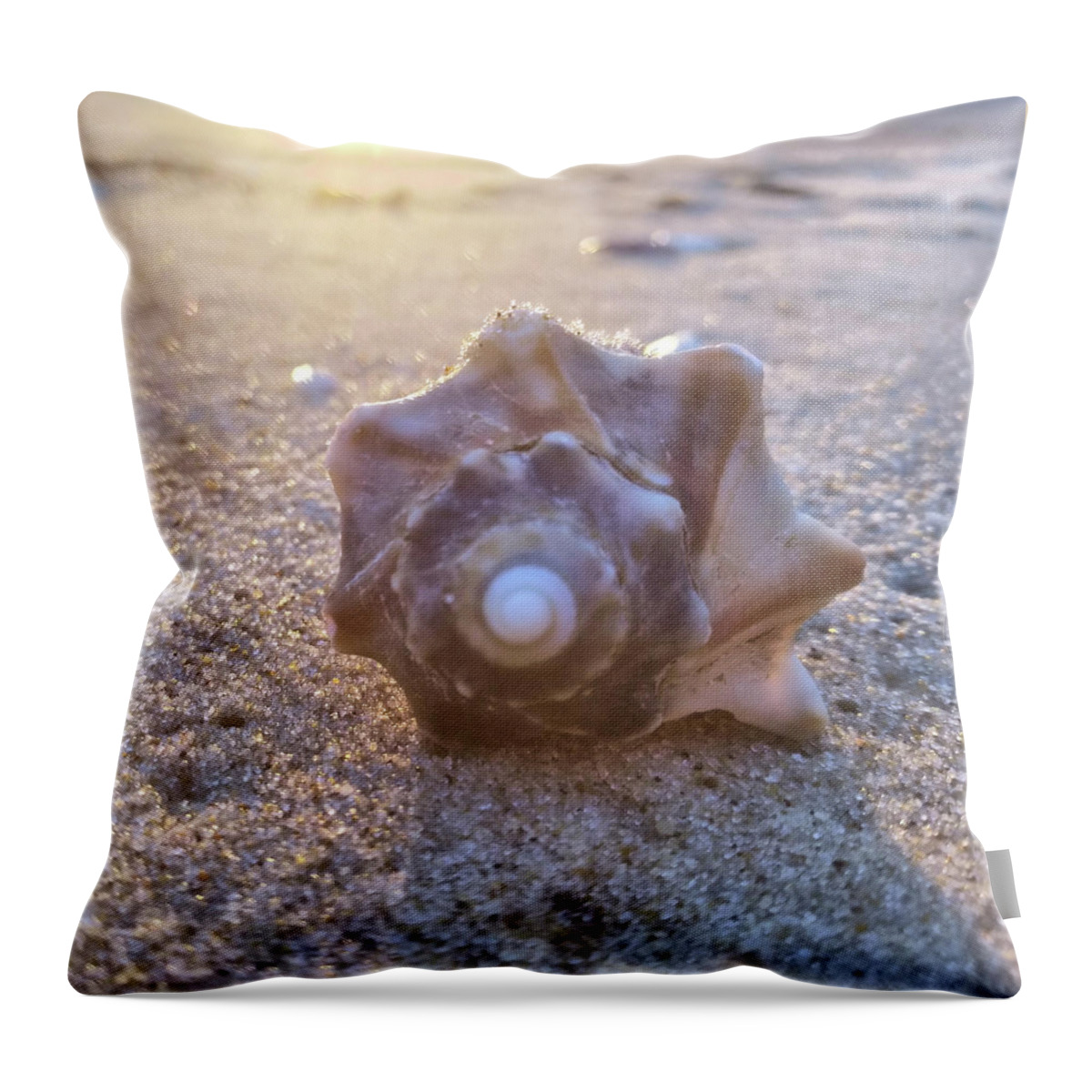 Nuclear Whorl Throw Pillow featuring the photograph Nuclear Whorl by Robert Banach