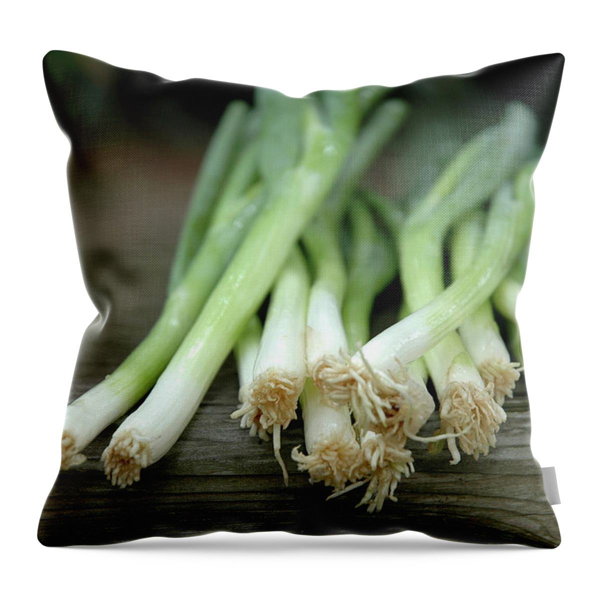 Spice Throw Pillow featuring the photograph Onions by Philary